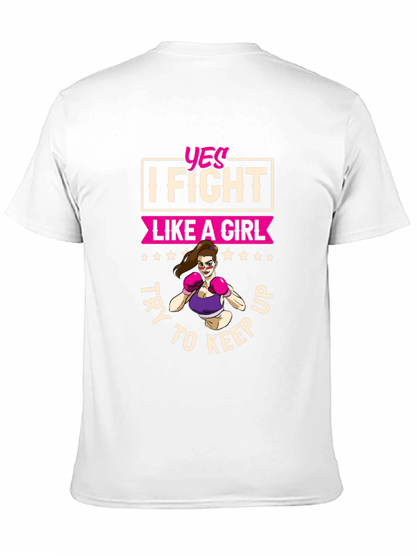 I Fight Like A Girl Graphic Tee