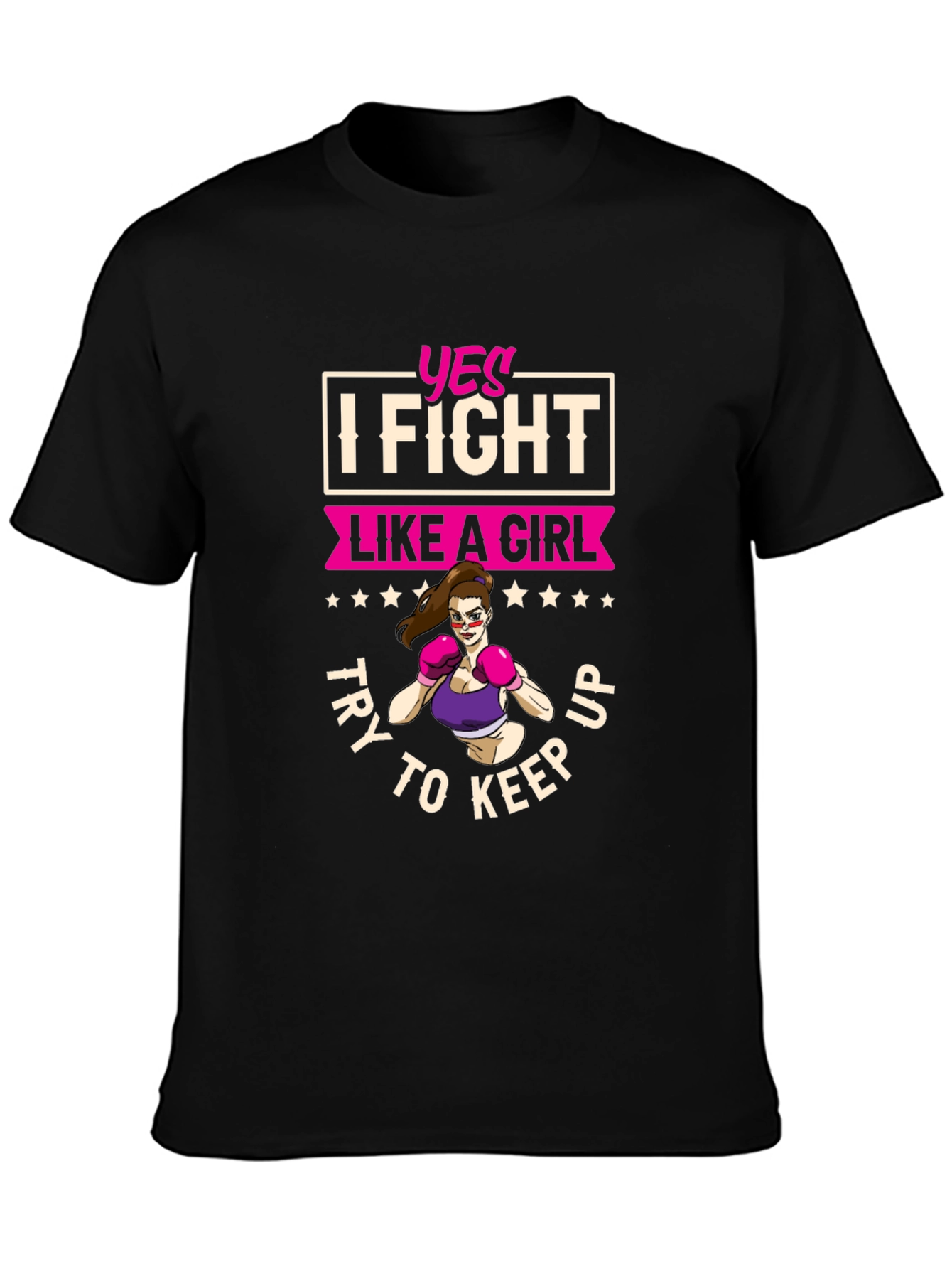 I Fight Like A Girl Graphic Tee