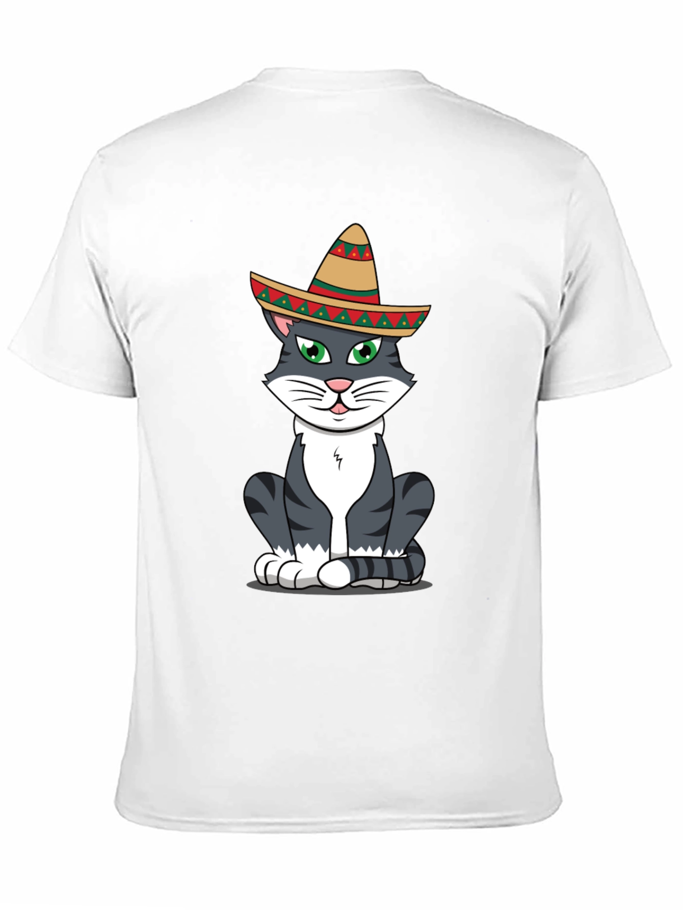 Cat in Sombrero Graphic Tee