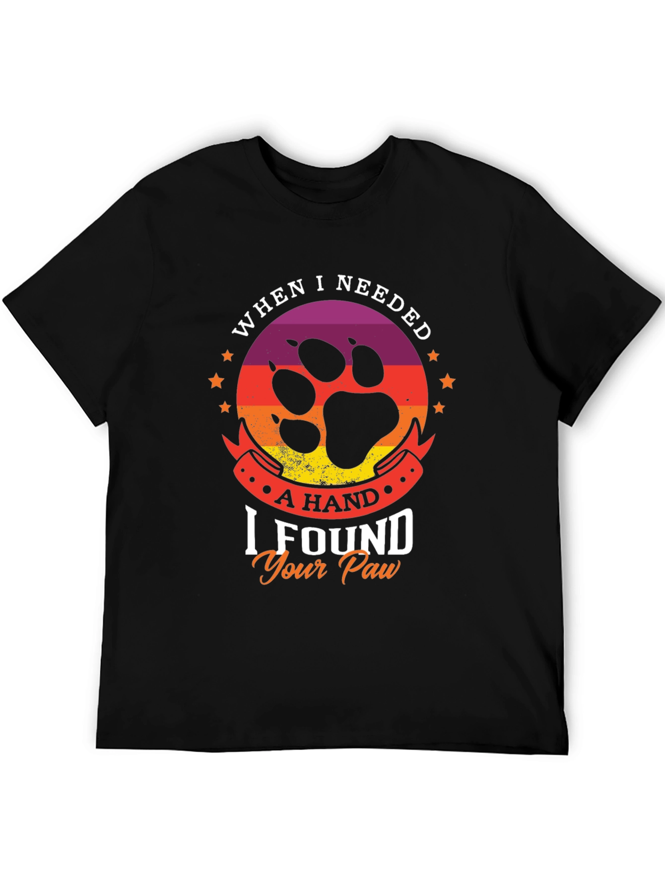 Paw Print T-Shirt - Dog Lover Tee
