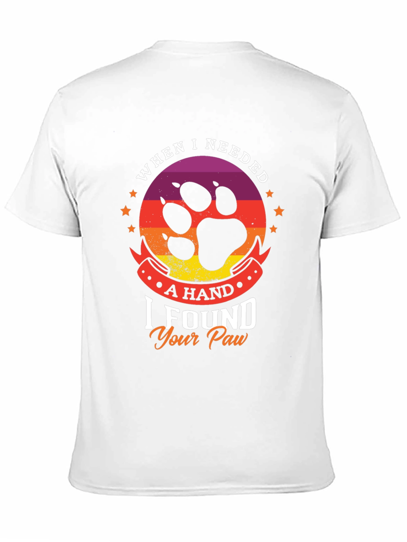 Paw Print T-Shirt - Dog Lover Tee