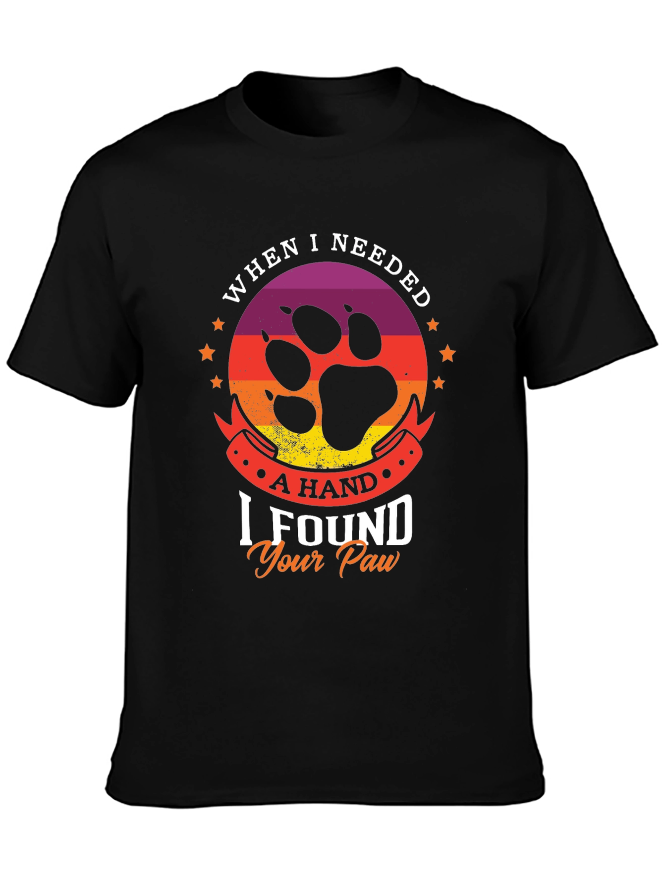 Paw Print T-Shirt - Dog Lover Tee
