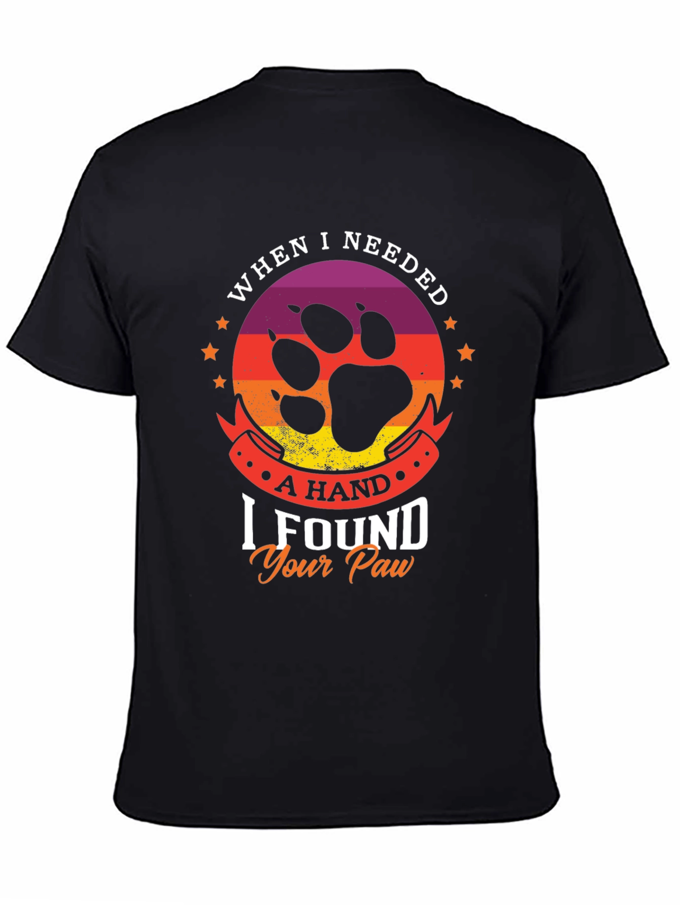 Paw Print T-Shirt - Dog Lover Tee