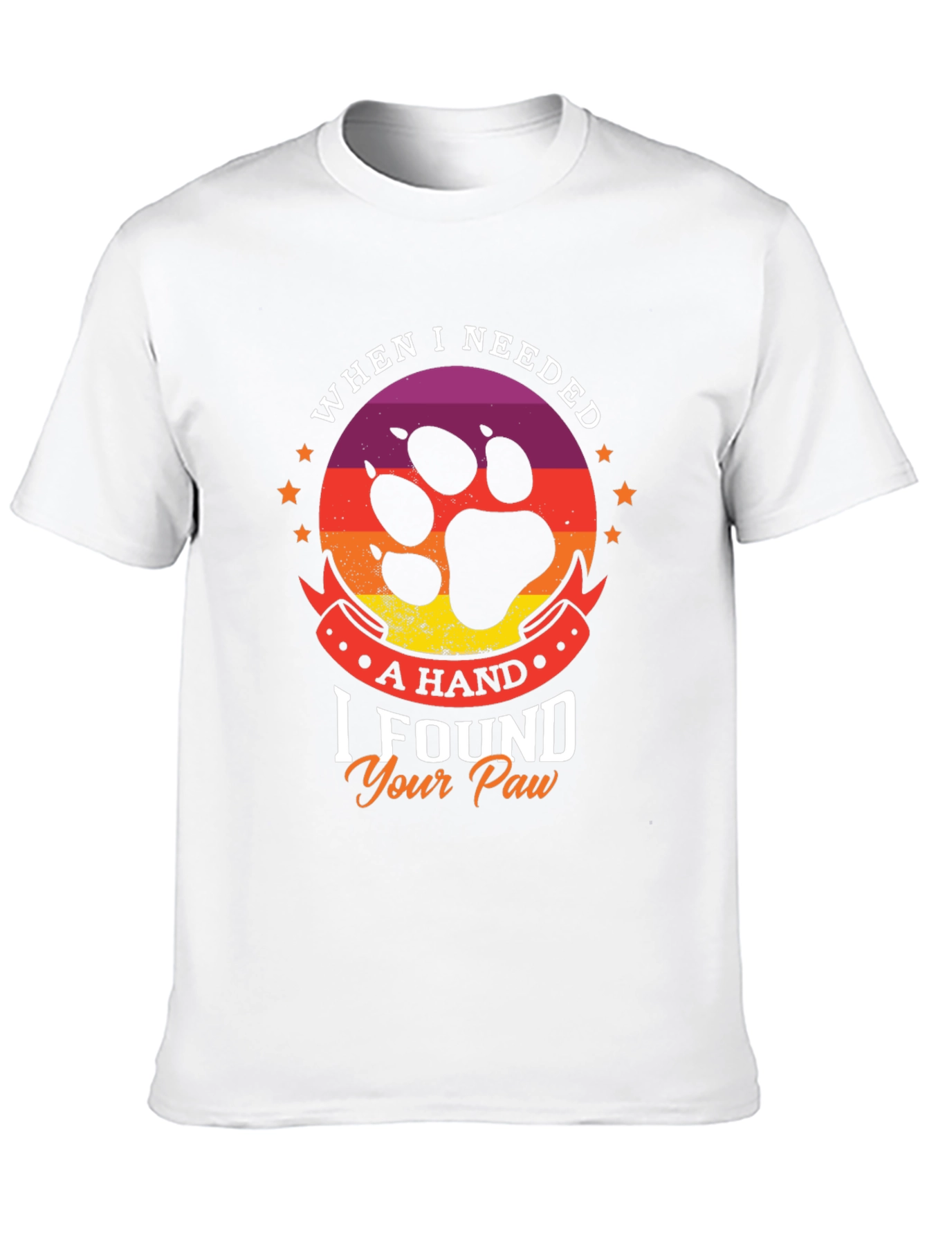 Paw Print T-Shirt - Dog Lover Tee