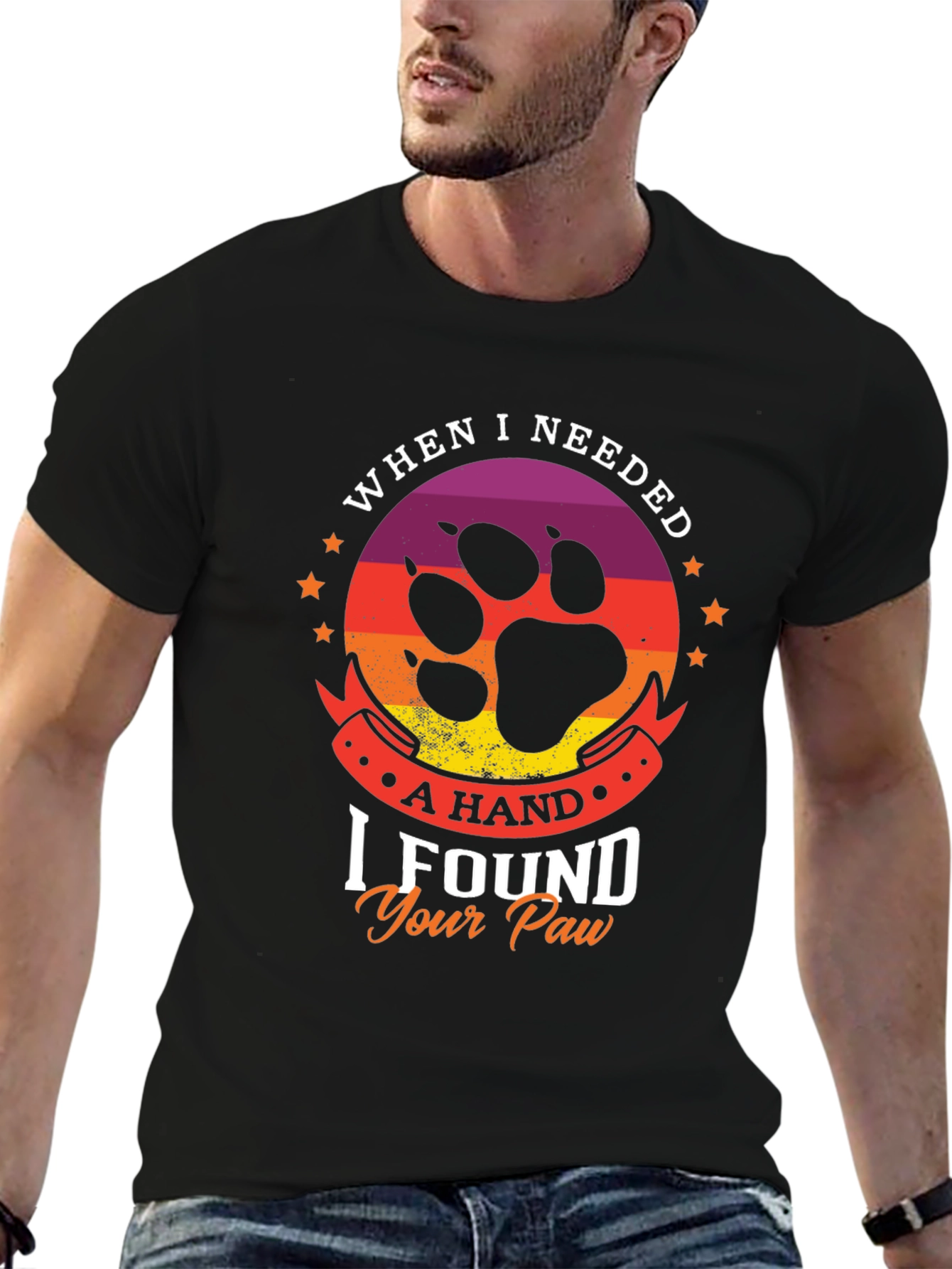 Paw Print T-Shirt - Dog Lover Tee