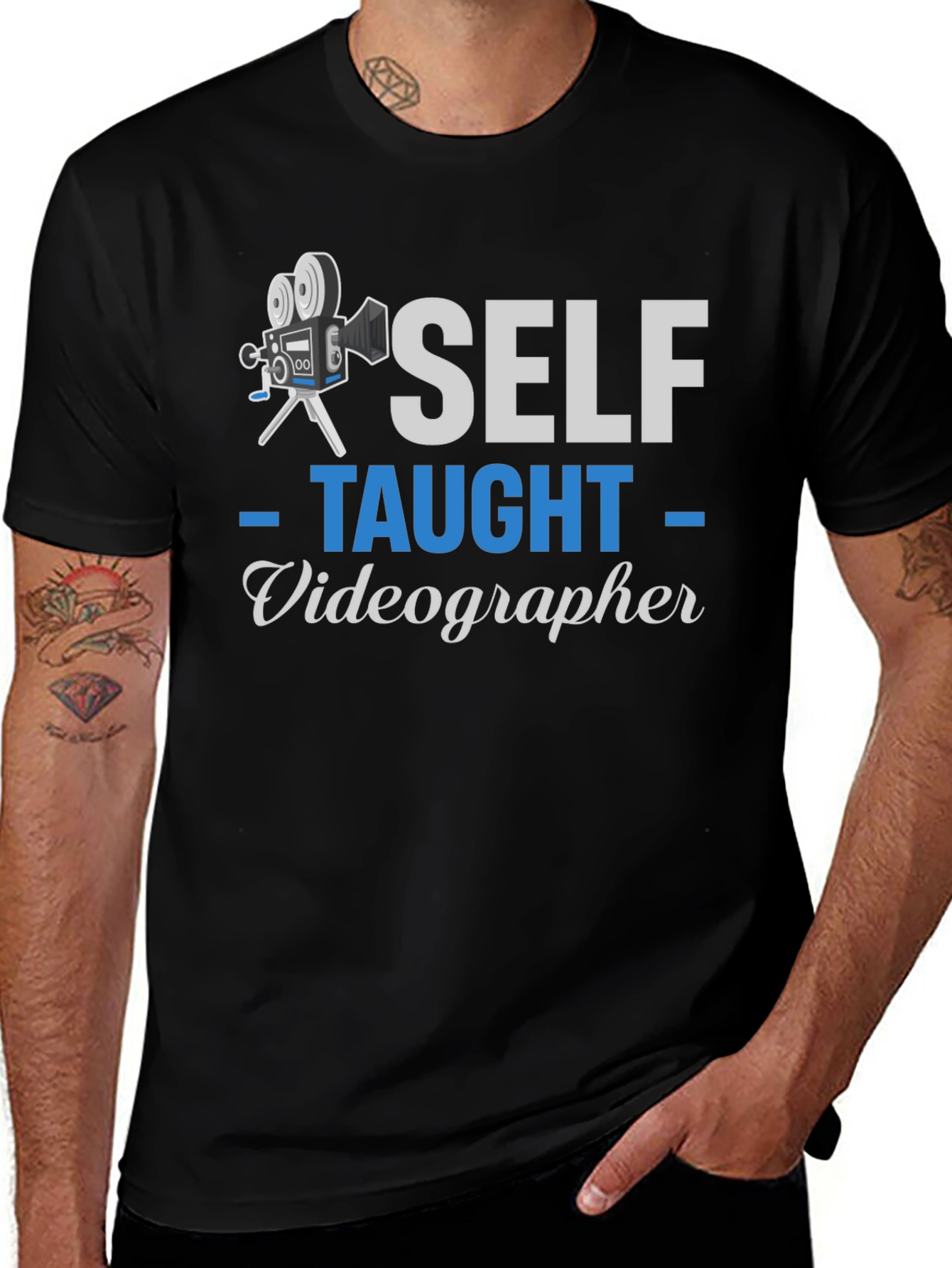 Self Taught Videographer Graphic Tee