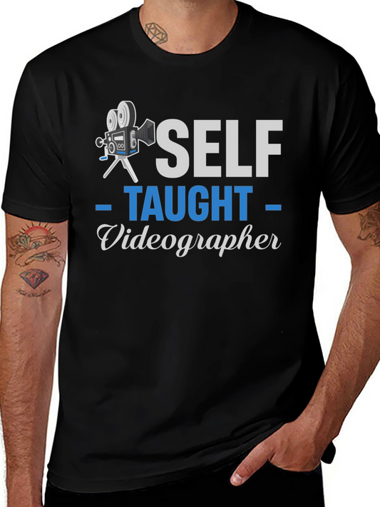 Self Taught Videographer Graphic Tee