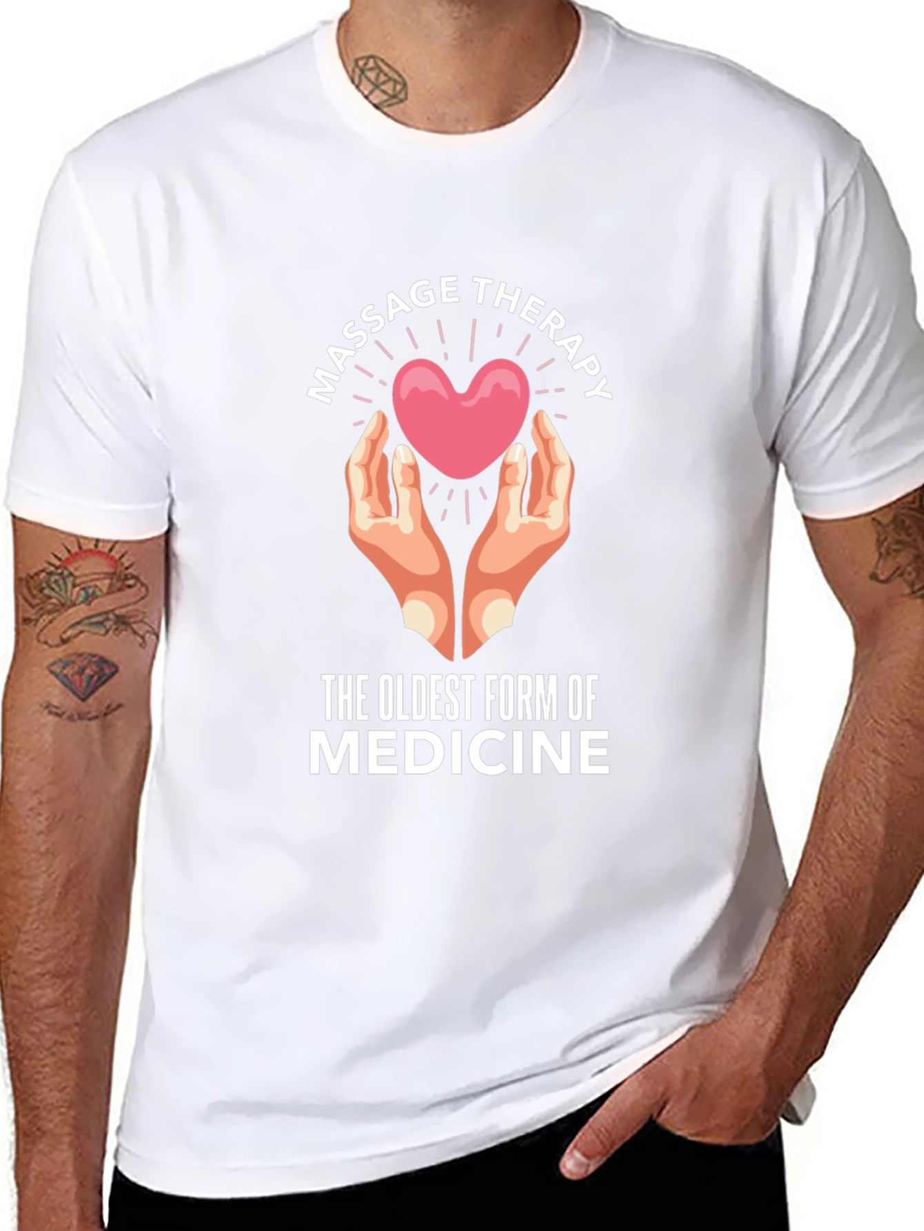 Massage Therapy T-Shirt - Oldest Form of Medicine