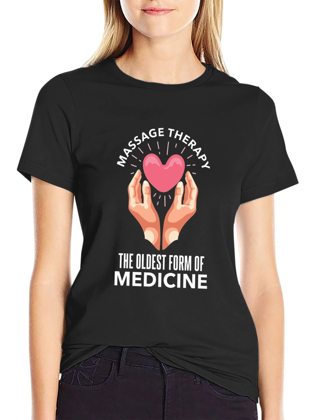 Massage Therapy T-Shirt - Oldest Form of Medicine