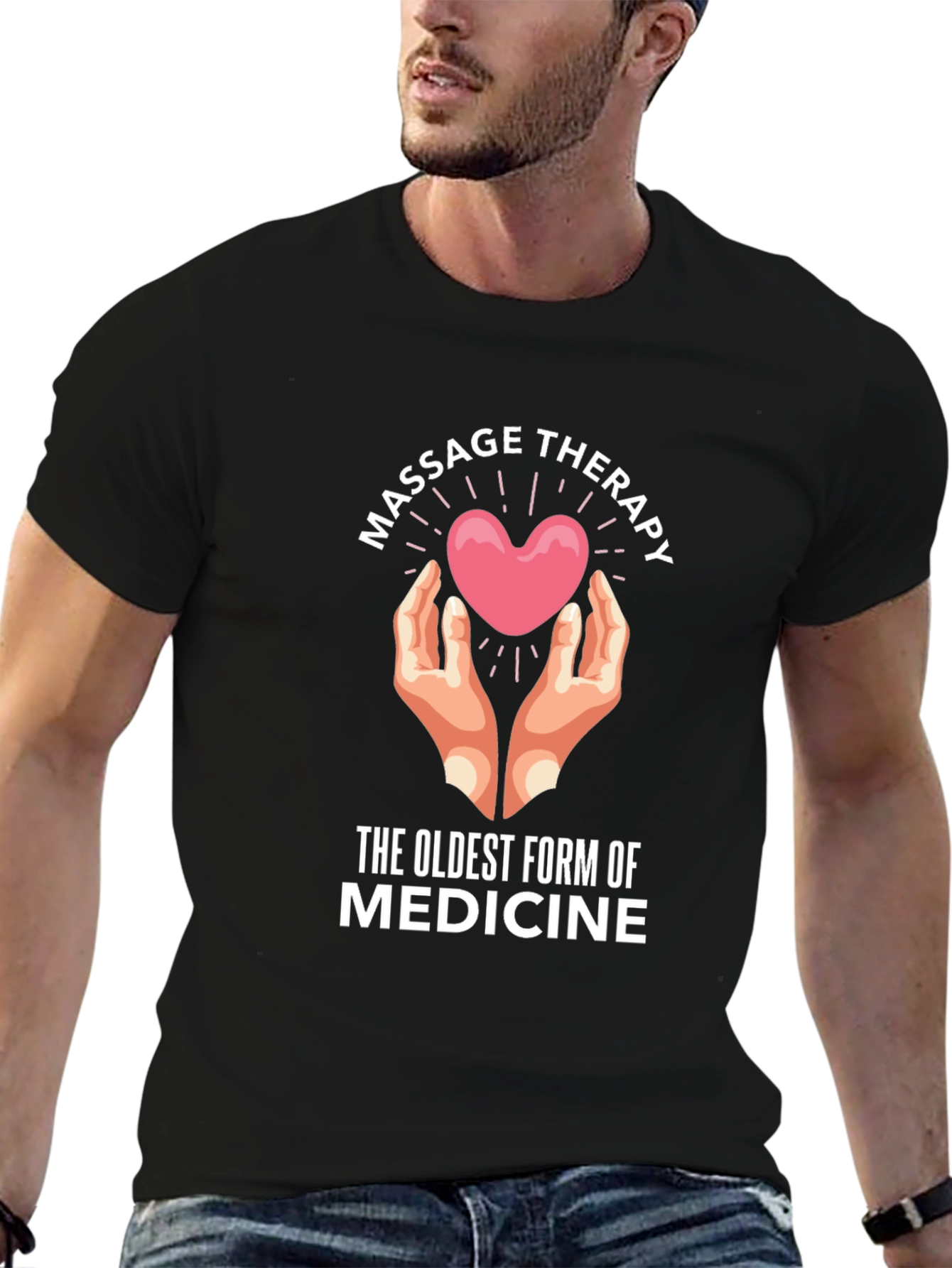 Massage Therapy T-Shirt - Oldest Form of Medicine