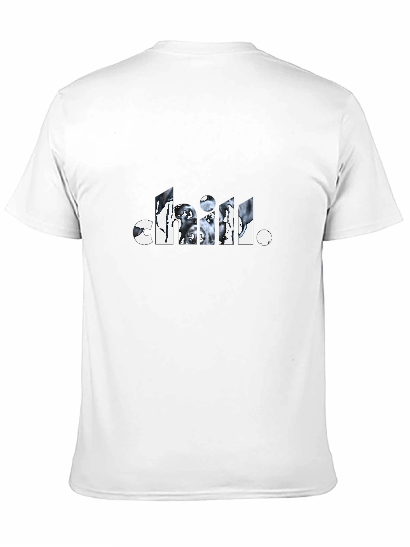 Chill Graphic Tee - Black Short Sleeve