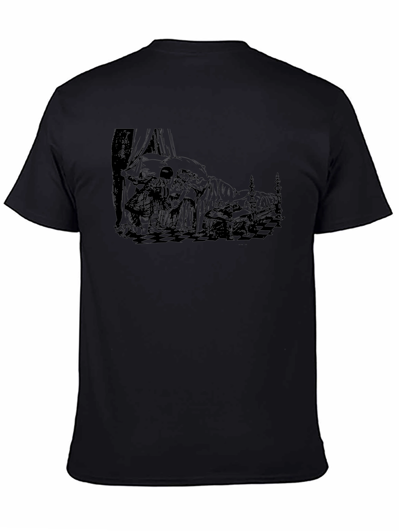 Dark Graphic Print T-Shirt