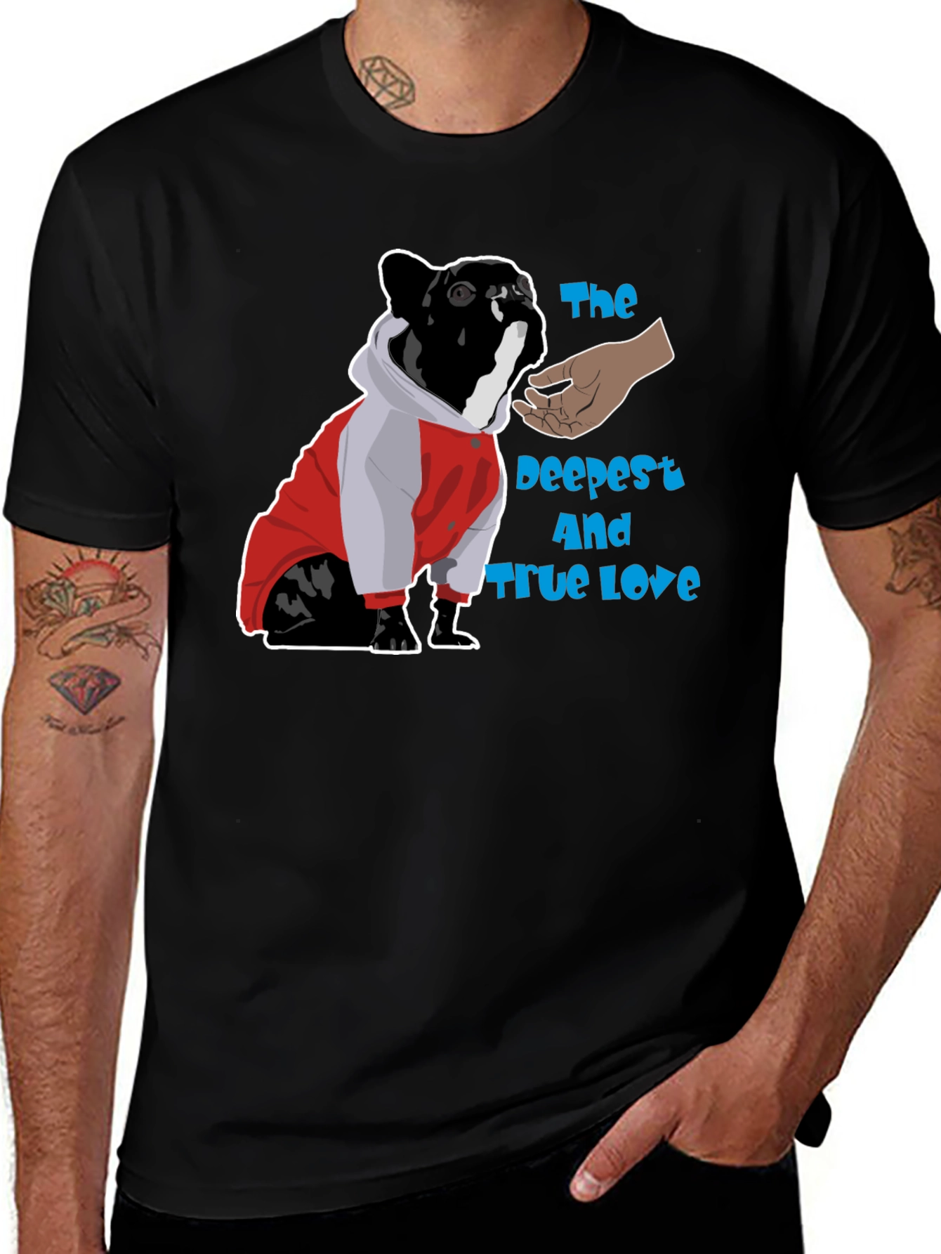 Dog Lover T-Shirt - The Deepest and Truest Love