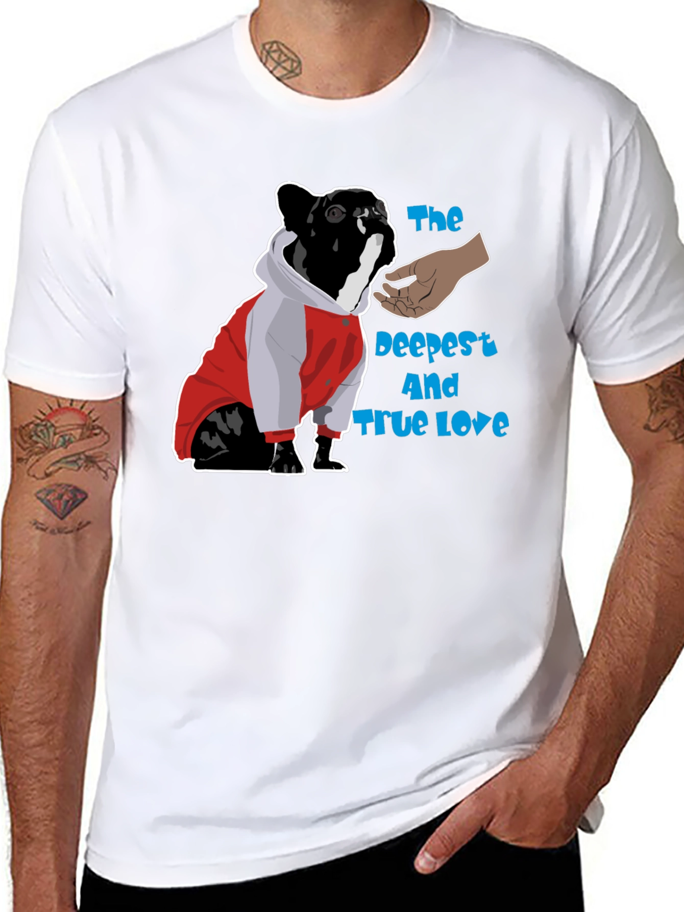 Dog Lover T-Shirt - The Deepest and Truest Love