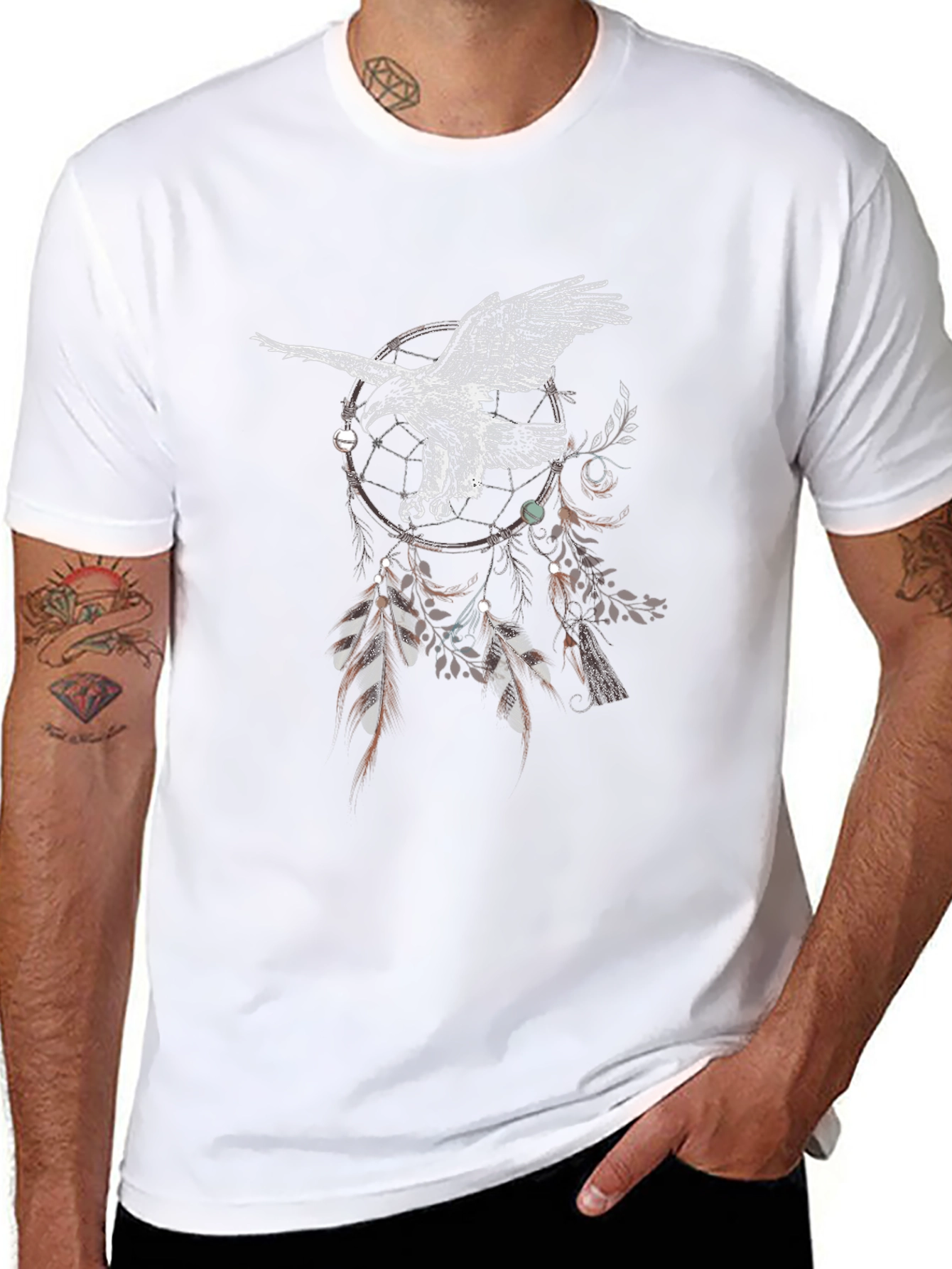 Eagle Dreamcatcher Graphic Tee