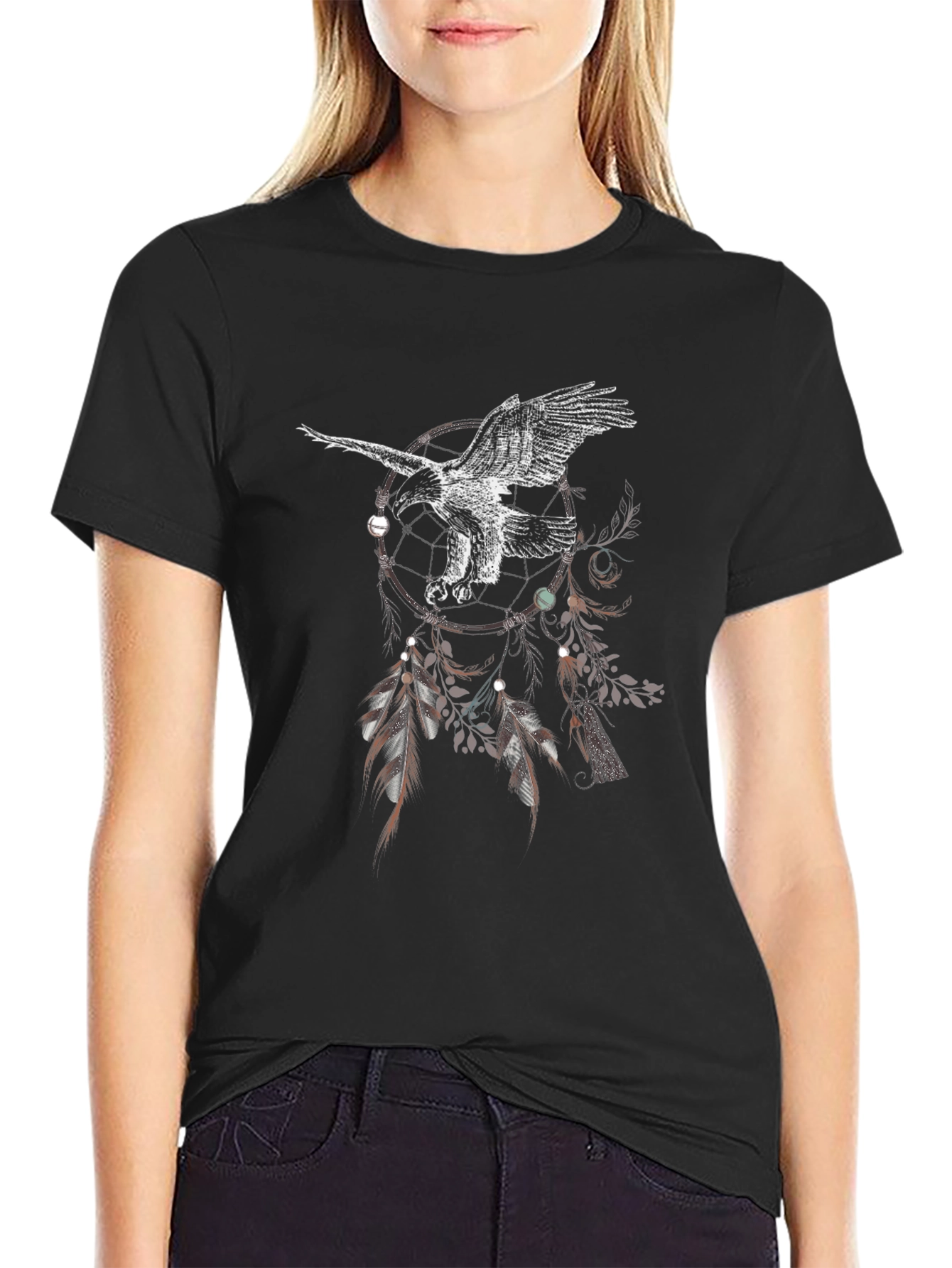 Eagle Dreamcatcher Graphic Tee