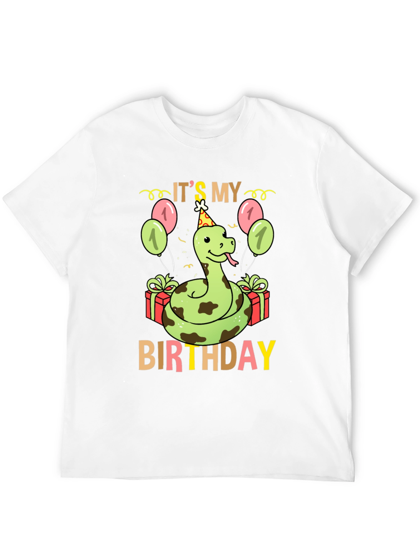 Its My Birthday Snake T-Shirt