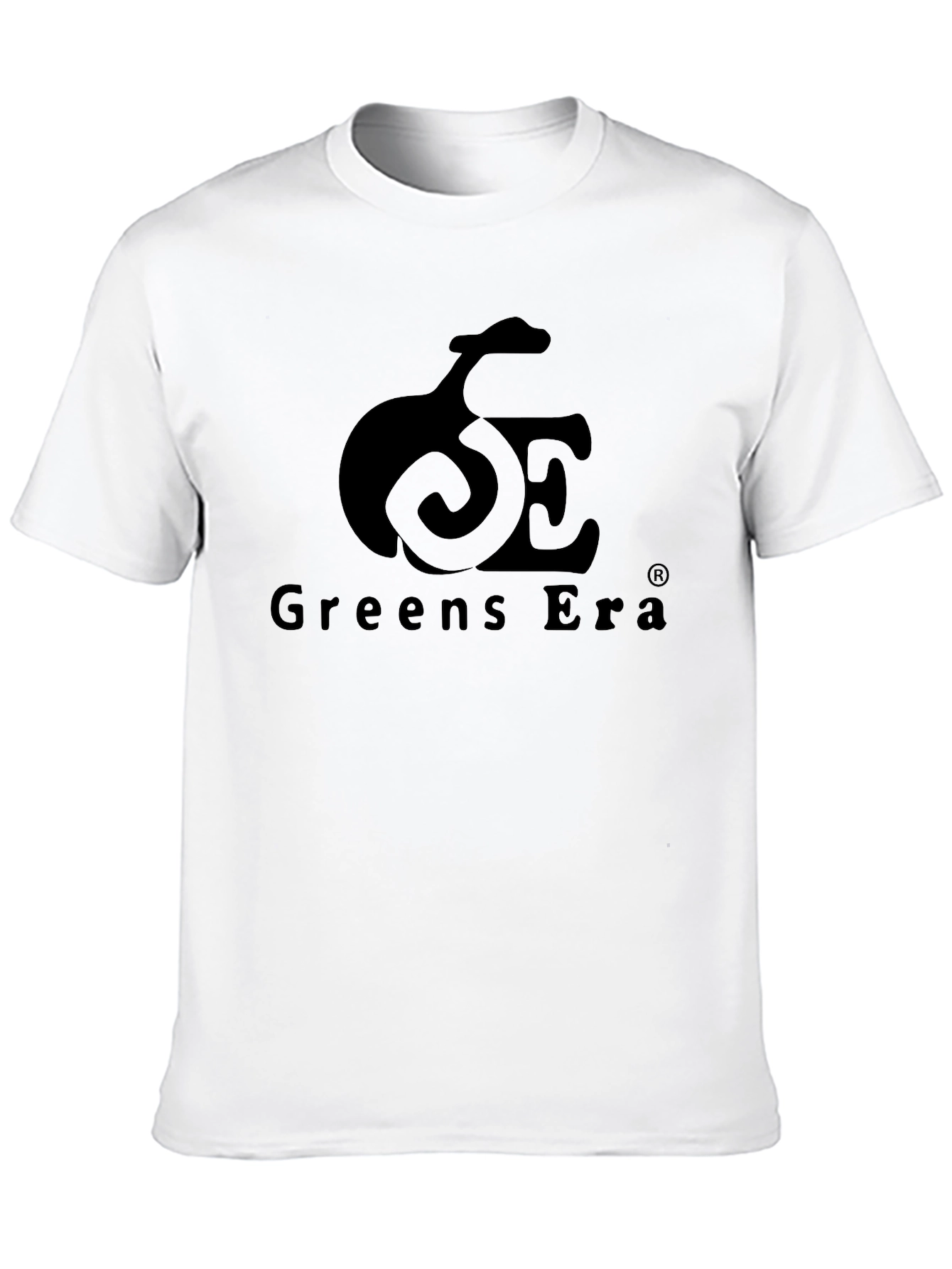 Greens Era Black Crew Neck T-Shirt