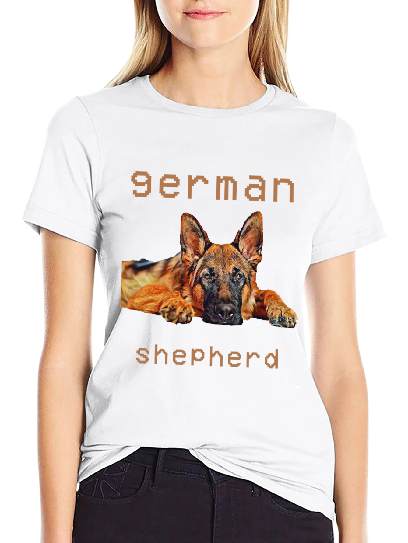 German Shepherd Graphic T-Shirt