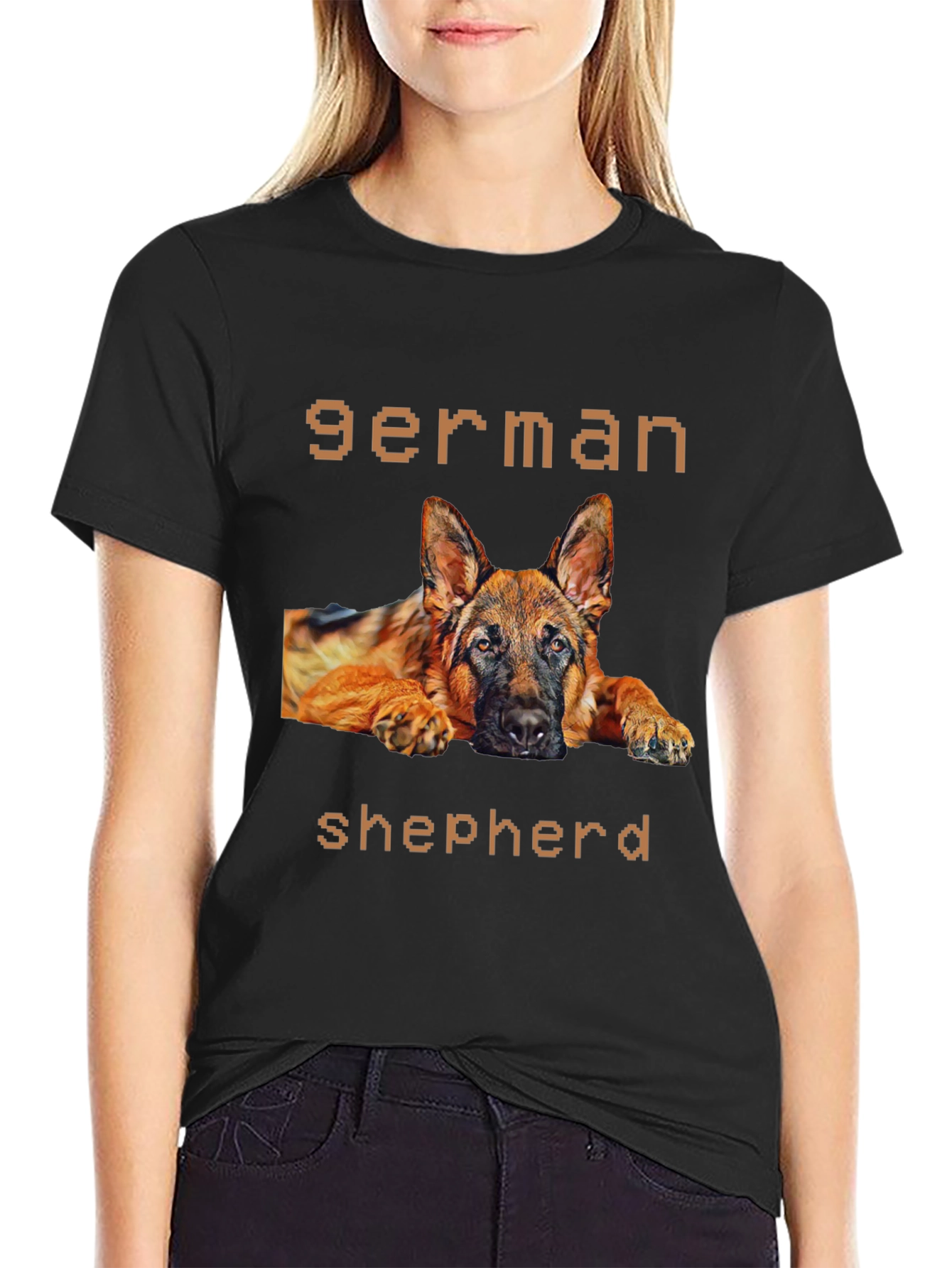 German Shepherd Graphic T-Shirt