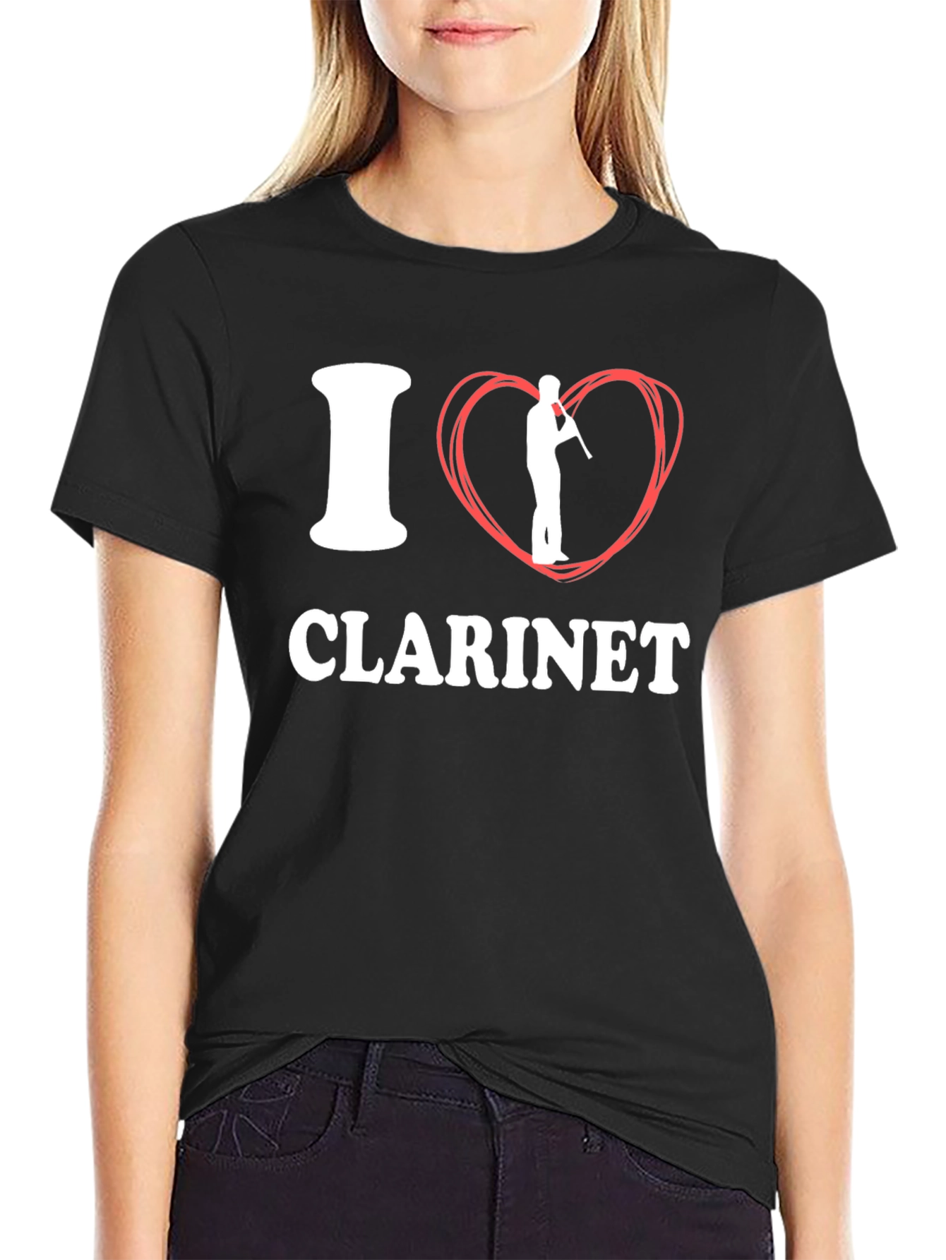 I Love Clarinet T-Shirt