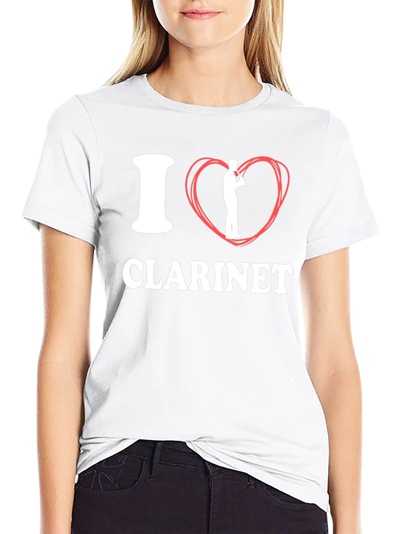 I Love Clarinet T-Shirt