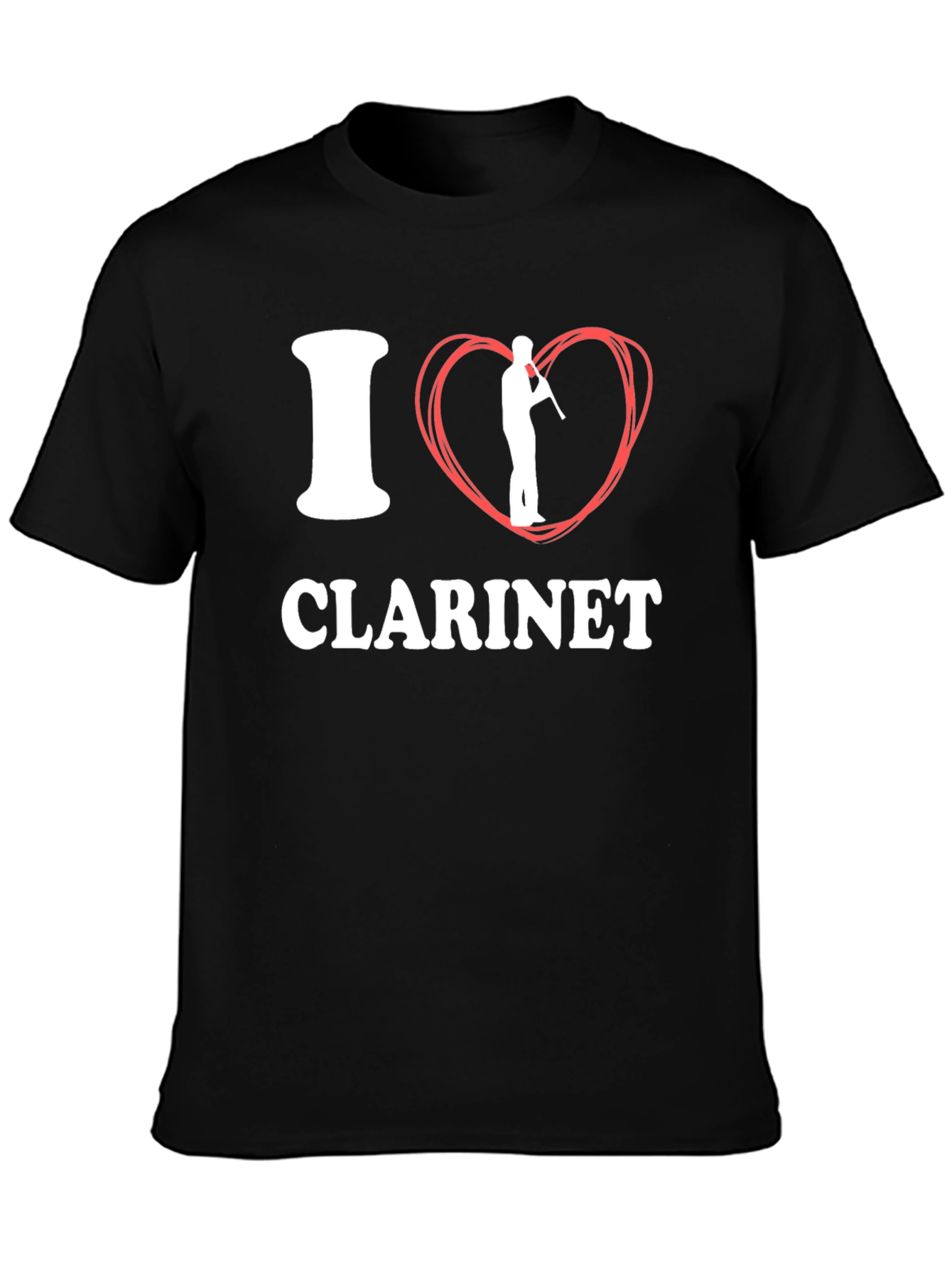 I Love Clarinet T-Shirt