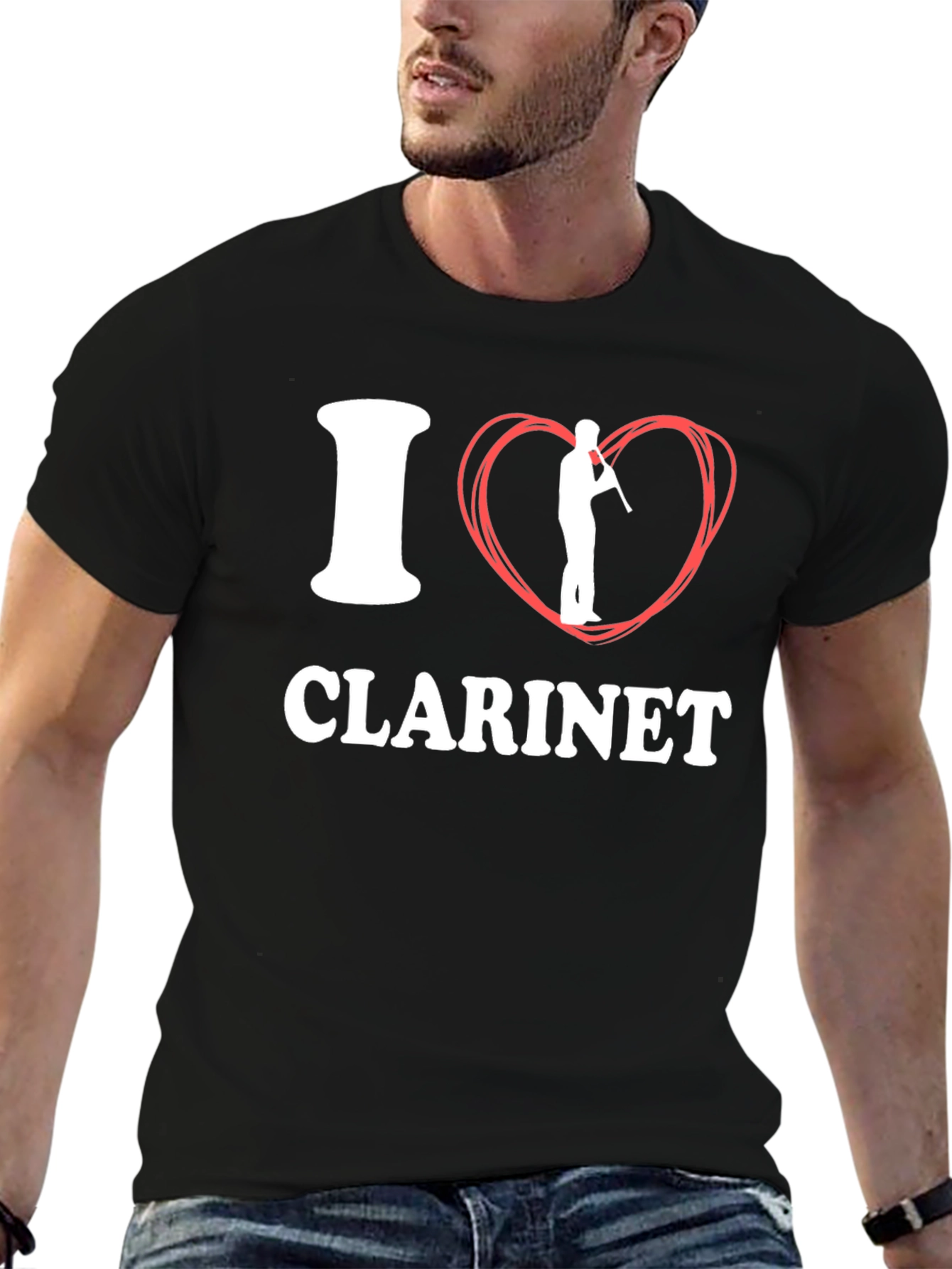 I Love Clarinet T-Shirt