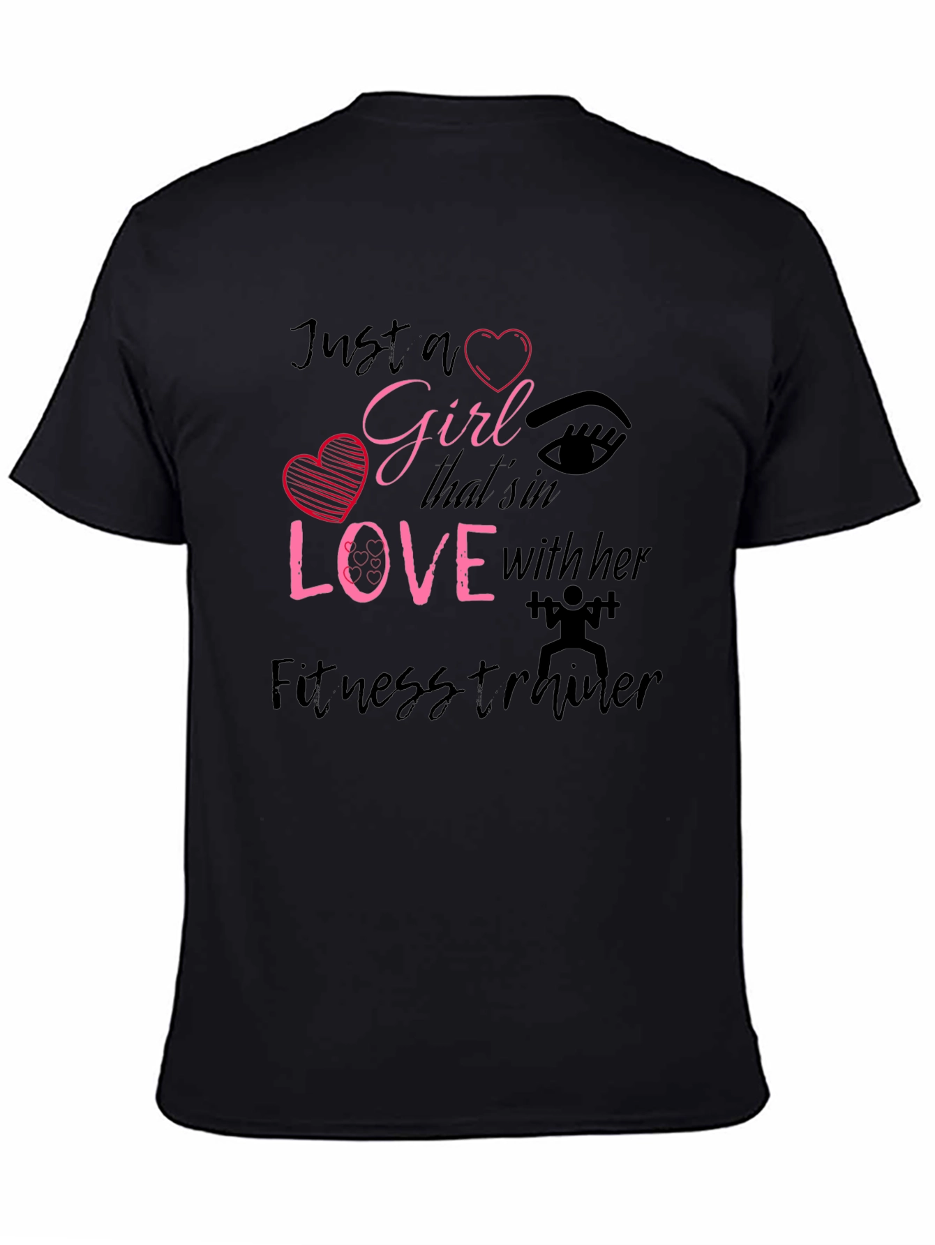 Girl in Love Fitness Trainer Graphic Tee
