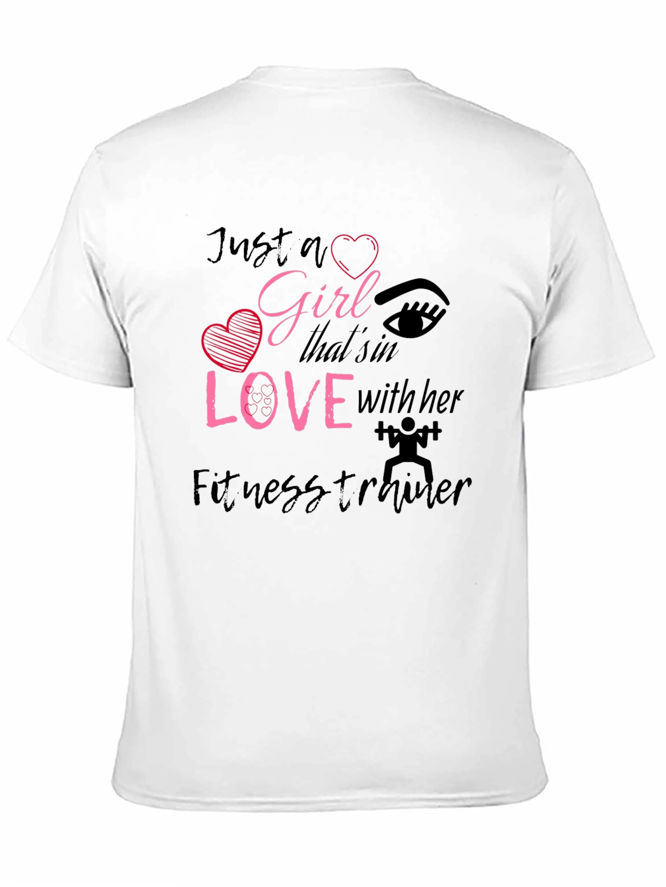 Girl in Love Fitness Trainer Graphic Tee