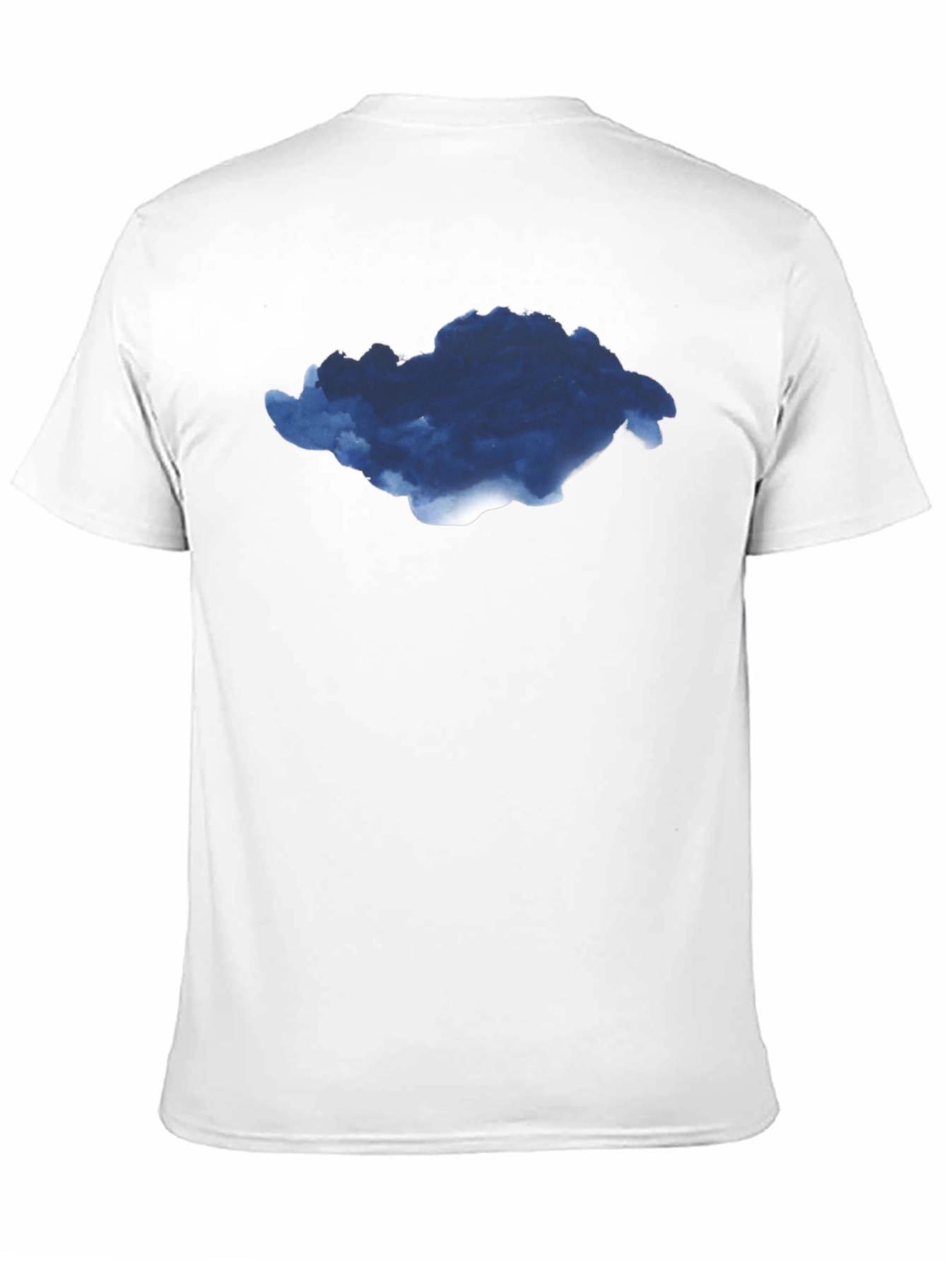 Cloud Graphic Black T-Shirt for Men