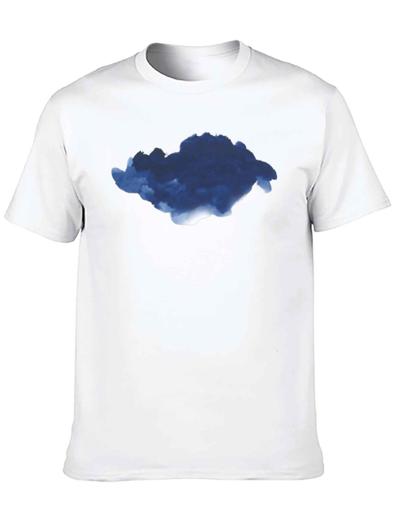 Cloud Graphic Black T-Shirt for Men
