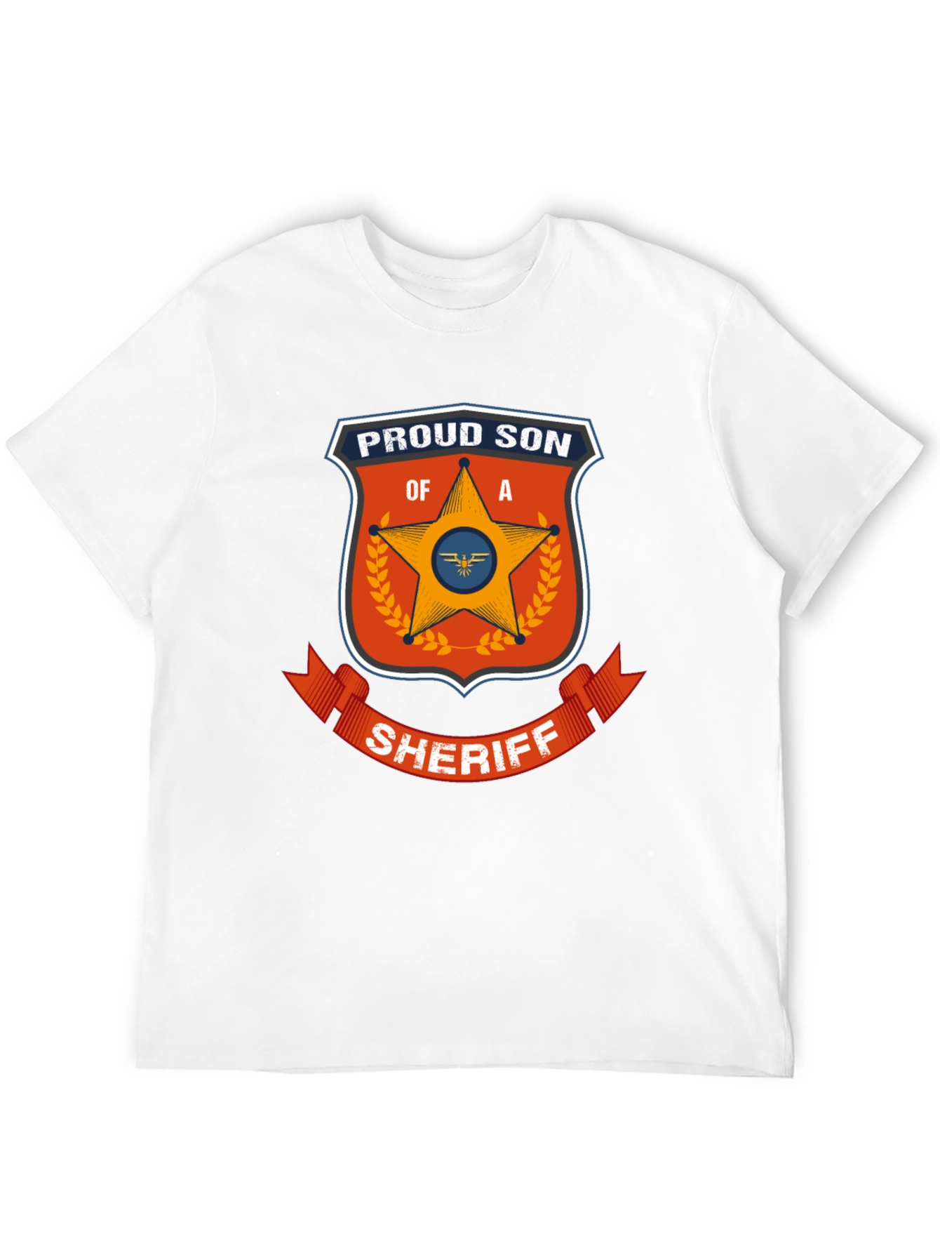 Proud Son of a Sheriff Graphic T-Shirt