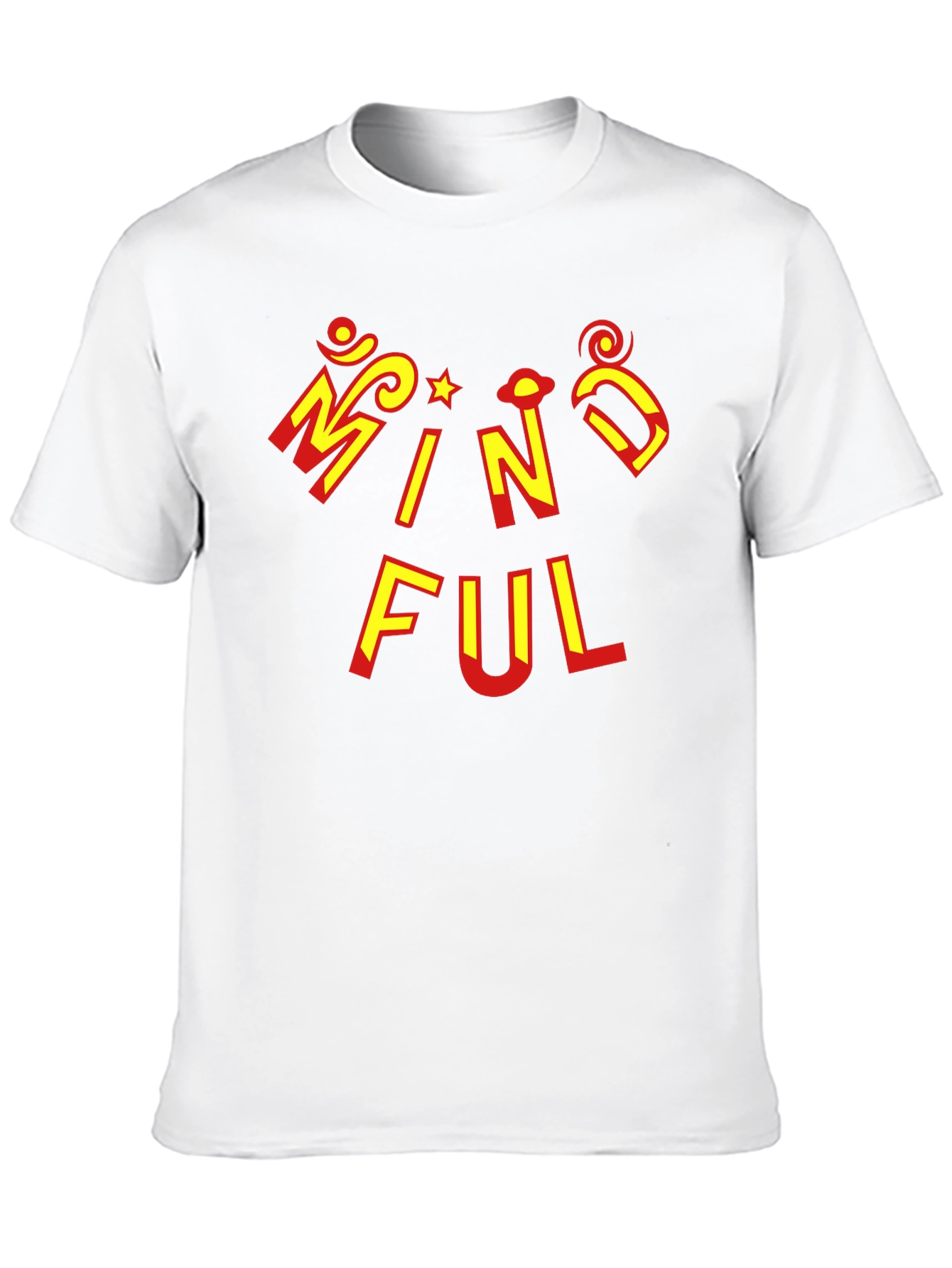 Mindful Graphic T-Shirt - Unisex Black Tee