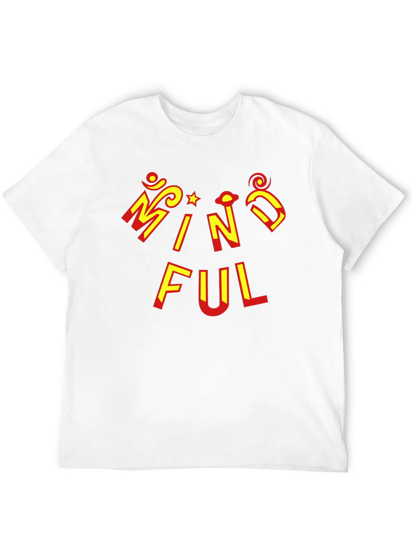Mindful Graphic T-Shirt - Unisex Black Tee