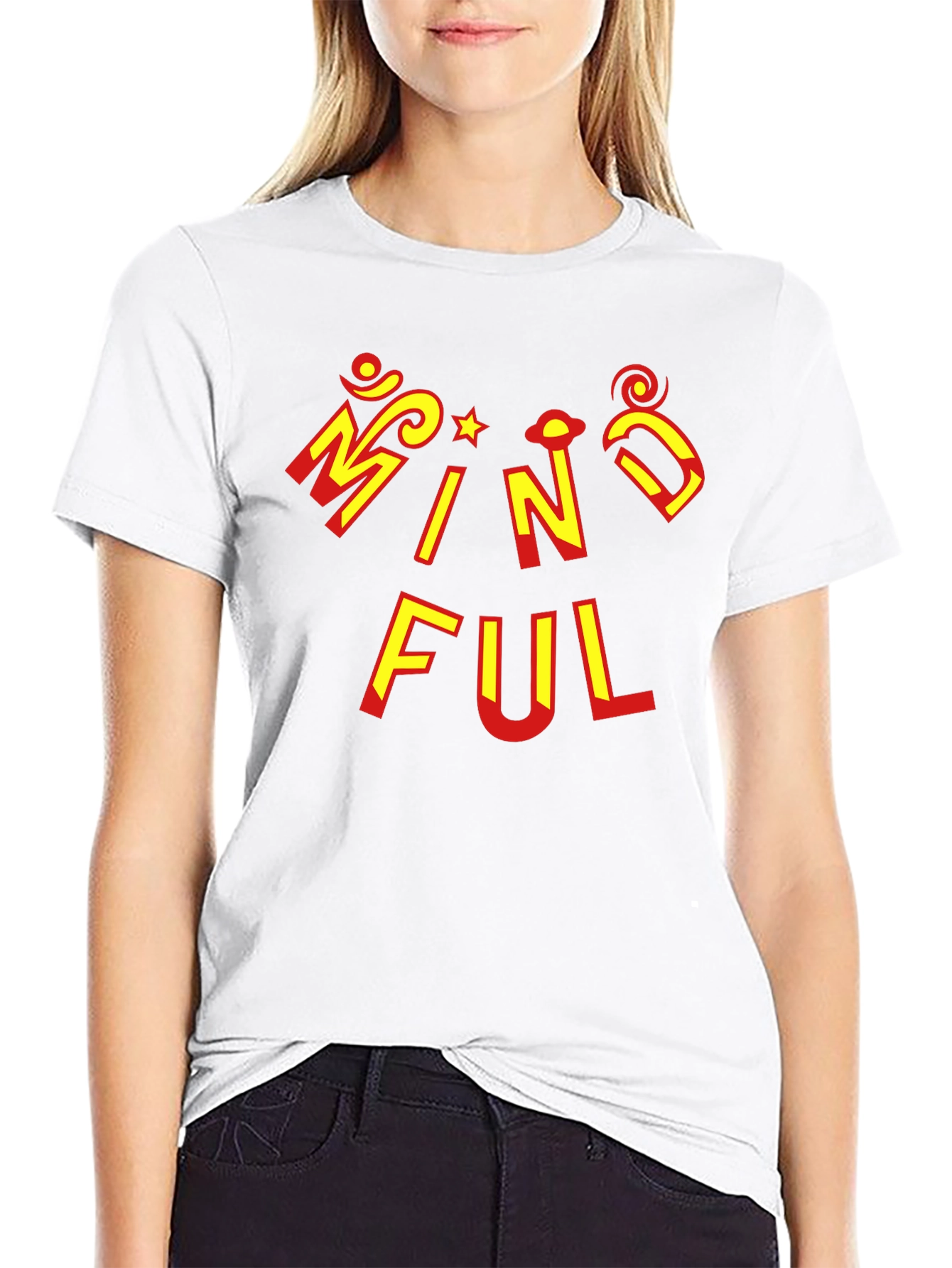 Mindful Graphic T-Shirt - Unisex Black Tee