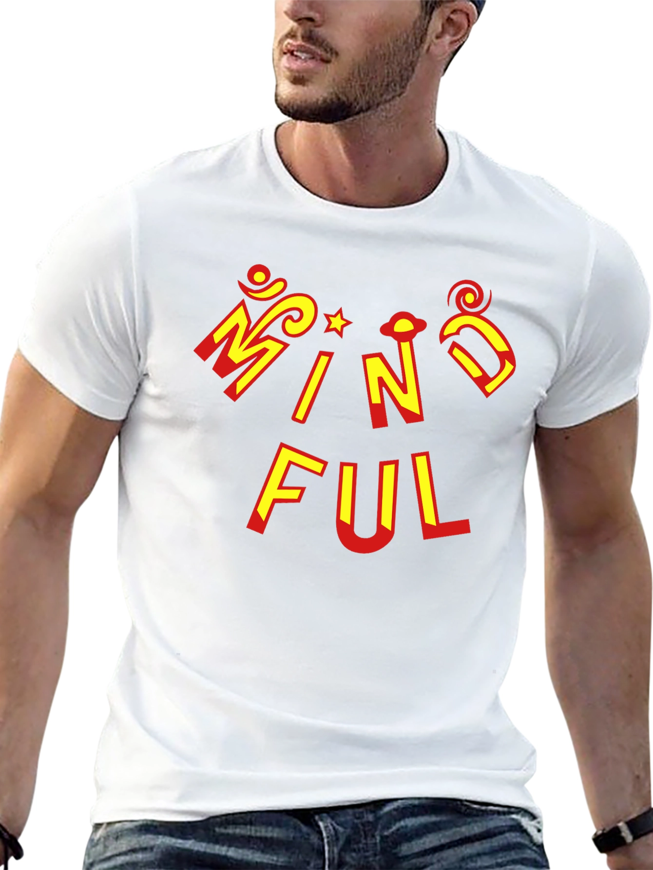 Mindful Graphic T-Shirt - Unisex Black Tee