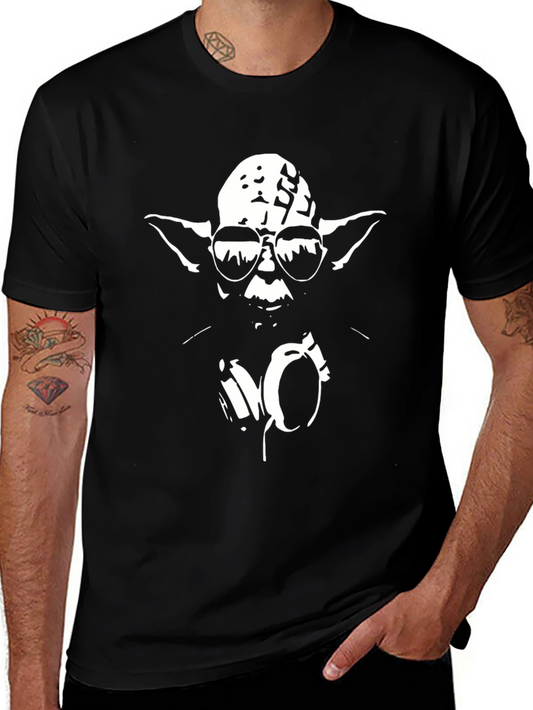 Yoda DJ Graphic T-Shirt - Cool & Casual