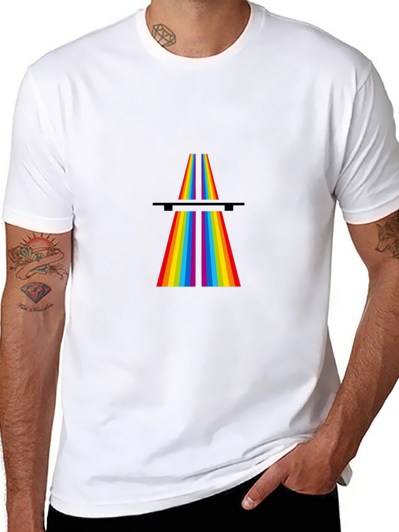 Dark Side of the Rainbow T-Shirt - Classic Design
