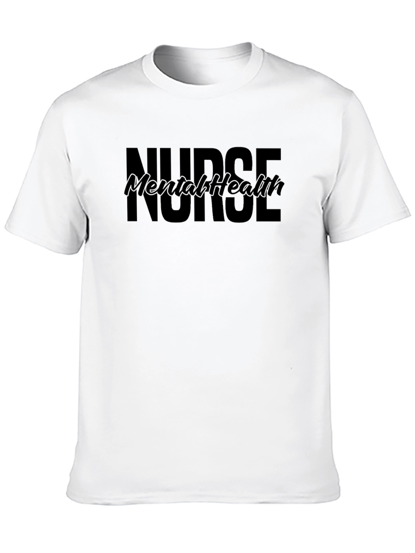 Mental Health Nurse Black T-Shirt