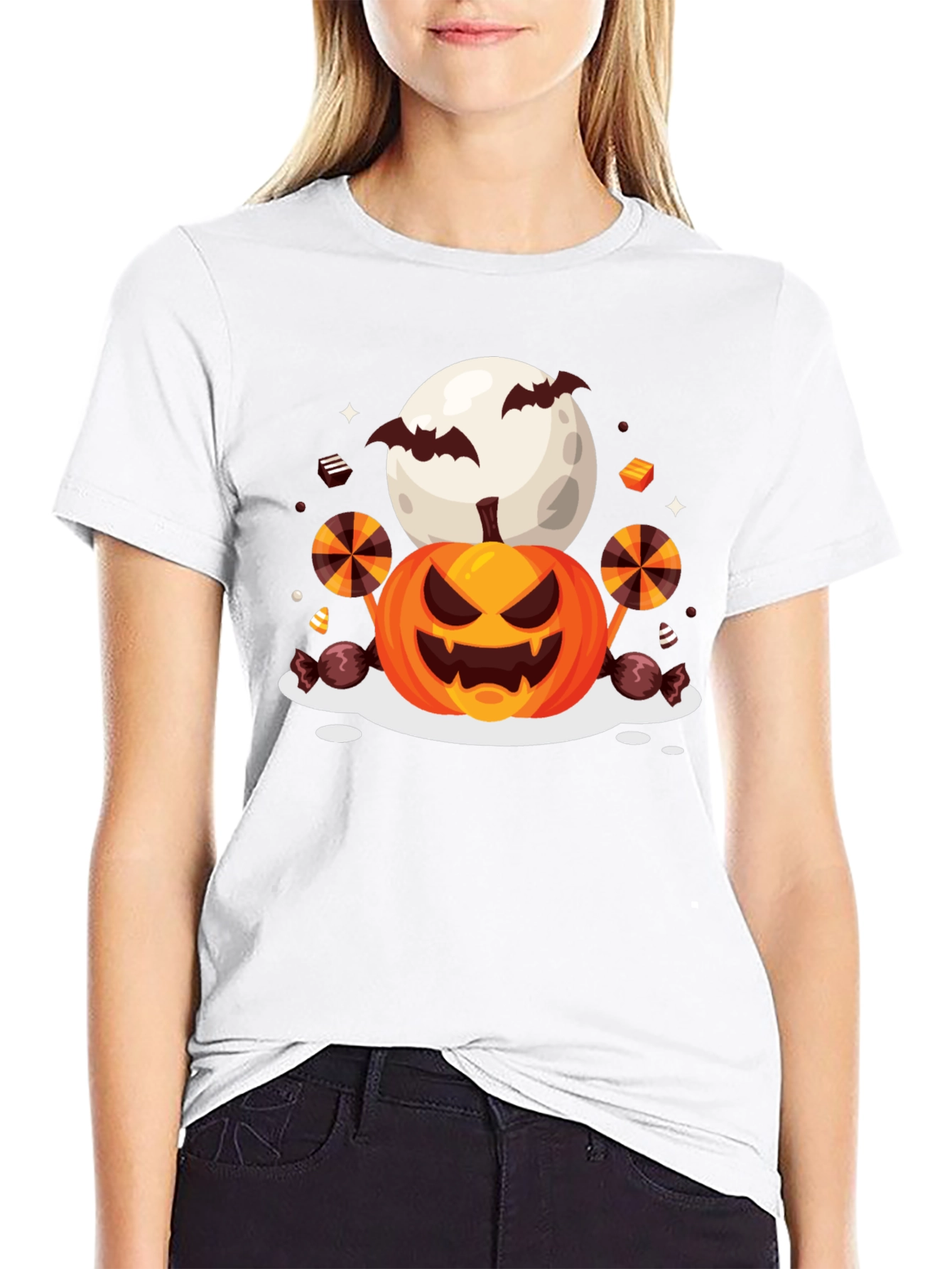 Halloween Pumpkin Candy T-Shirt