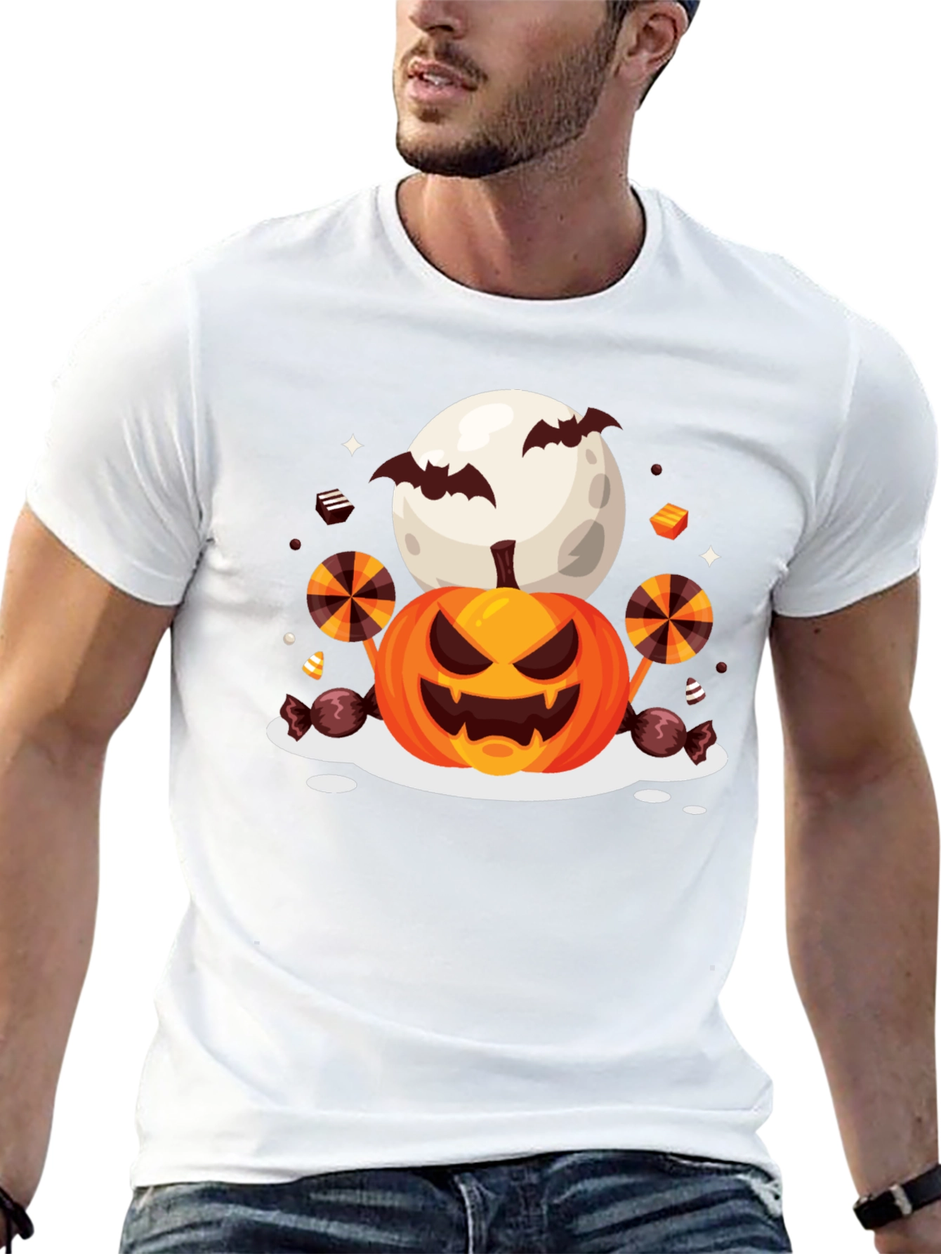 Halloween Pumpkin Candy T-Shirt