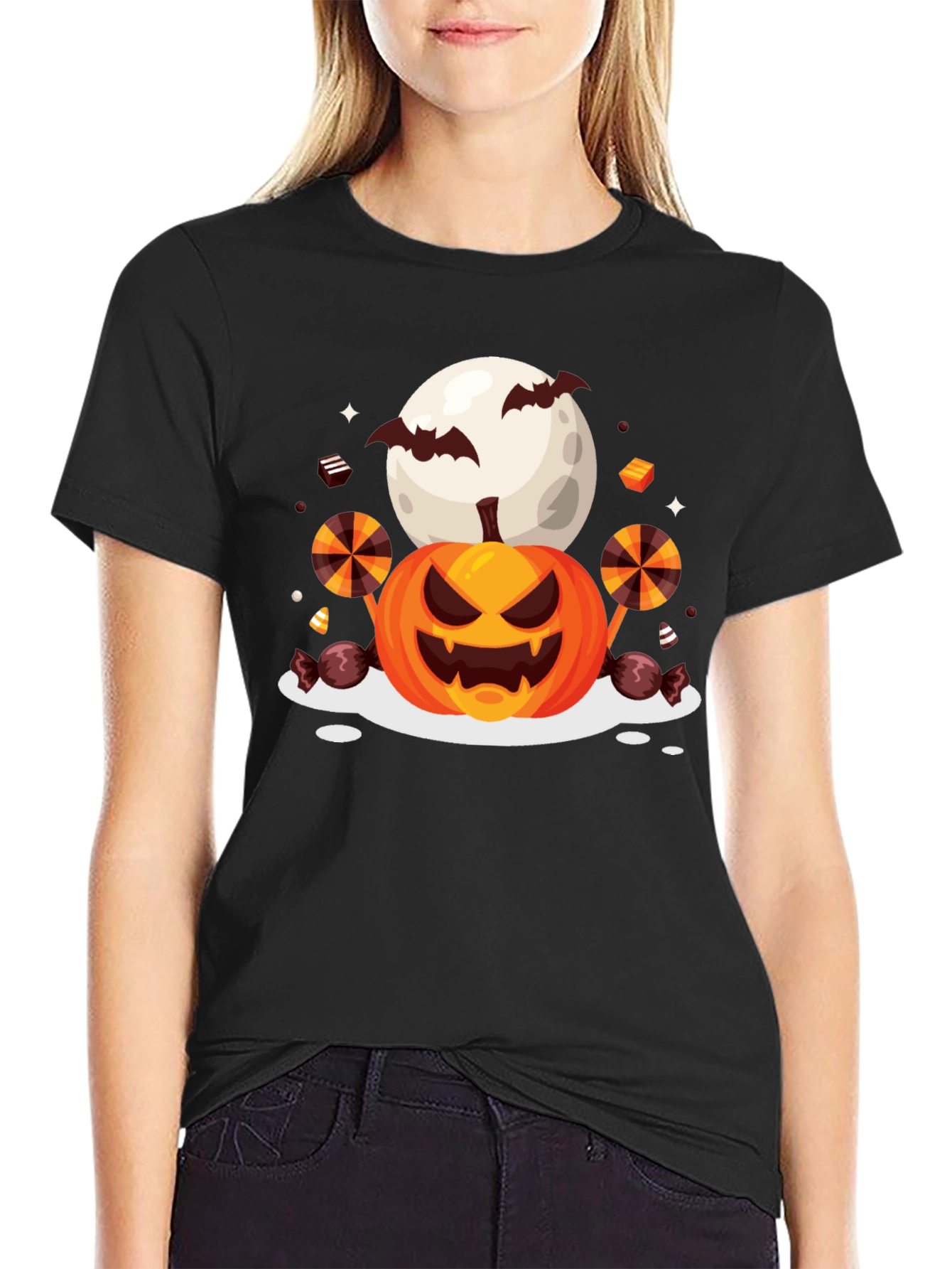 Halloween Pumpkin Candy T-Shirt