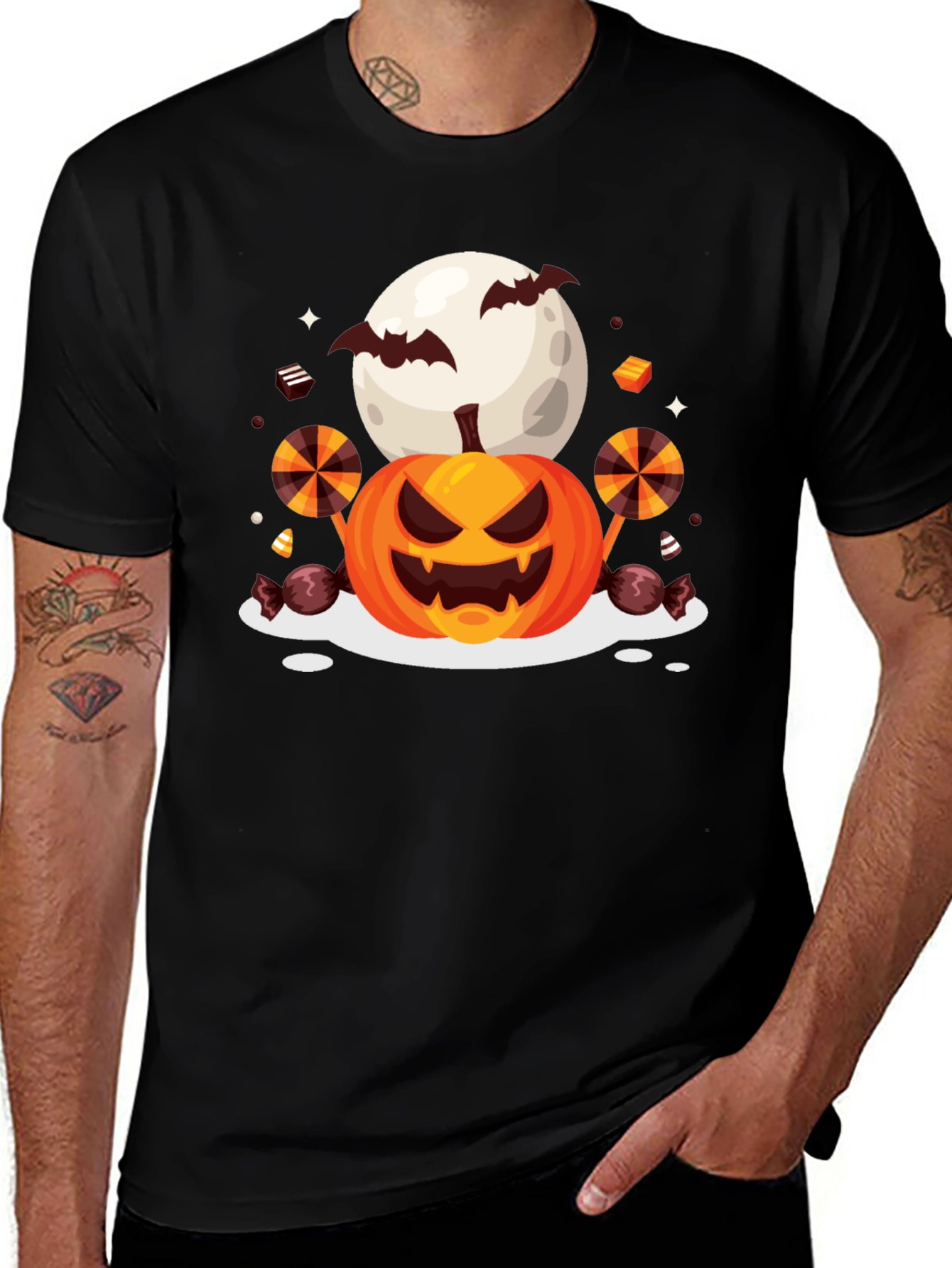 Halloween Pumpkin Candy T-Shirt