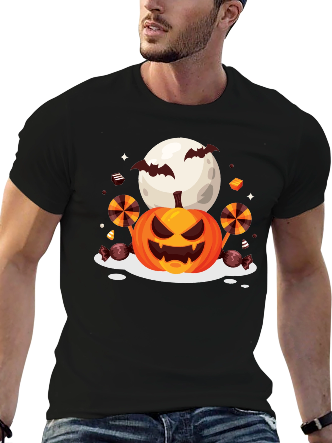 Halloween Pumpkin Candy T-Shirt