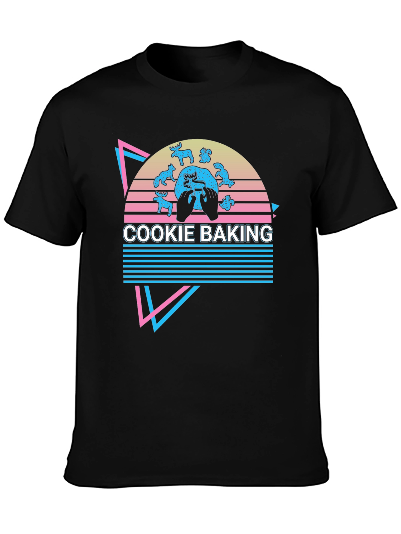 Cookie Baking Retro T-Shirt