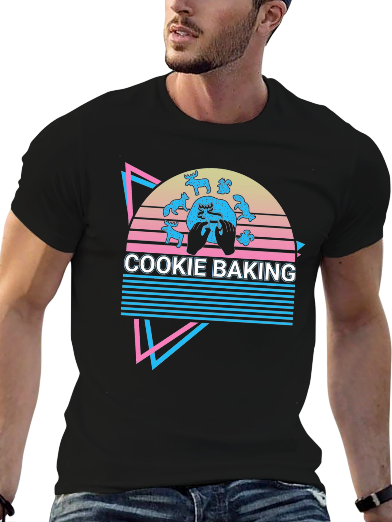 Cookie Baking Retro T-Shirt