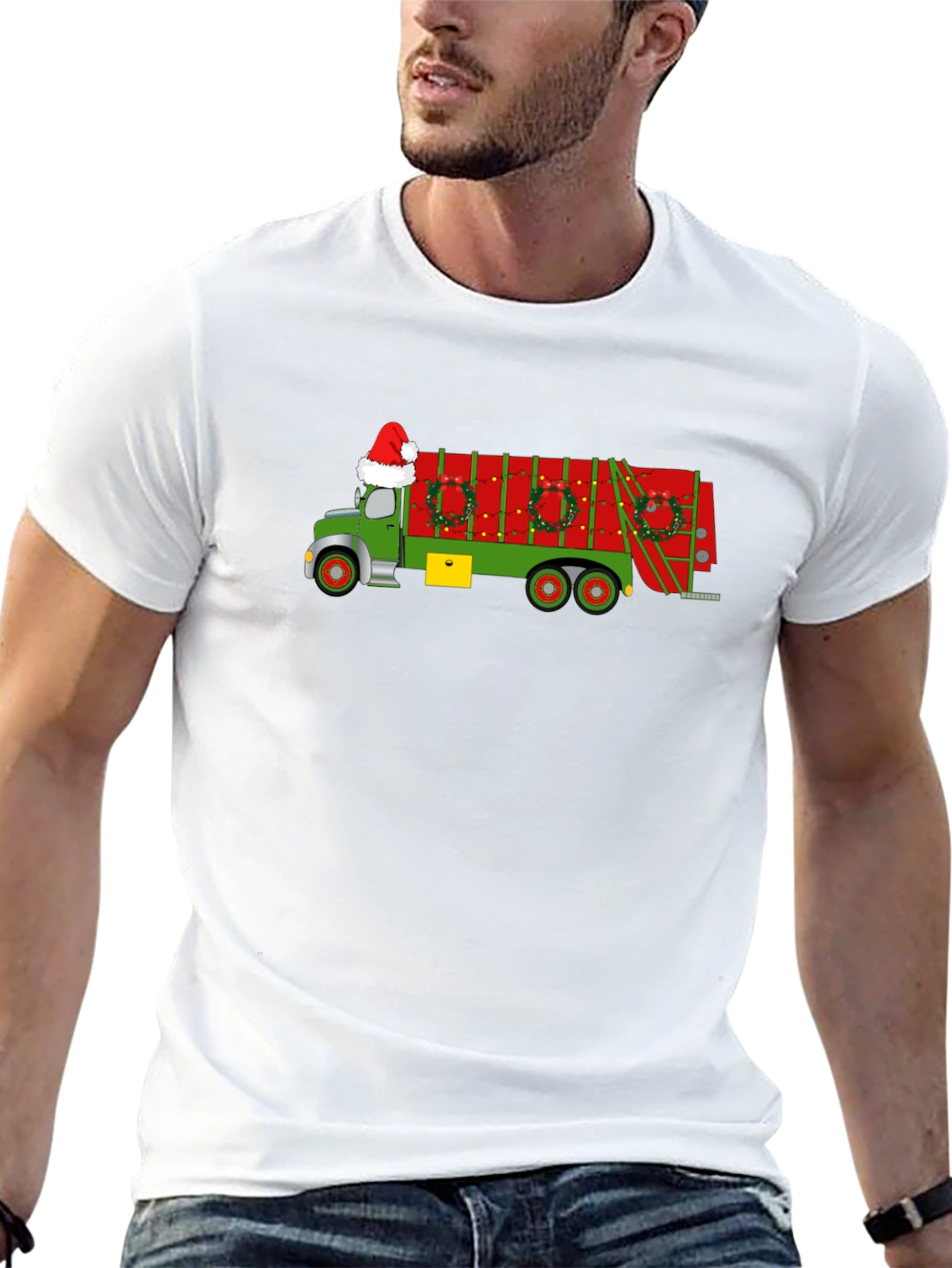 Holiday Garbage Truck T-Shirt