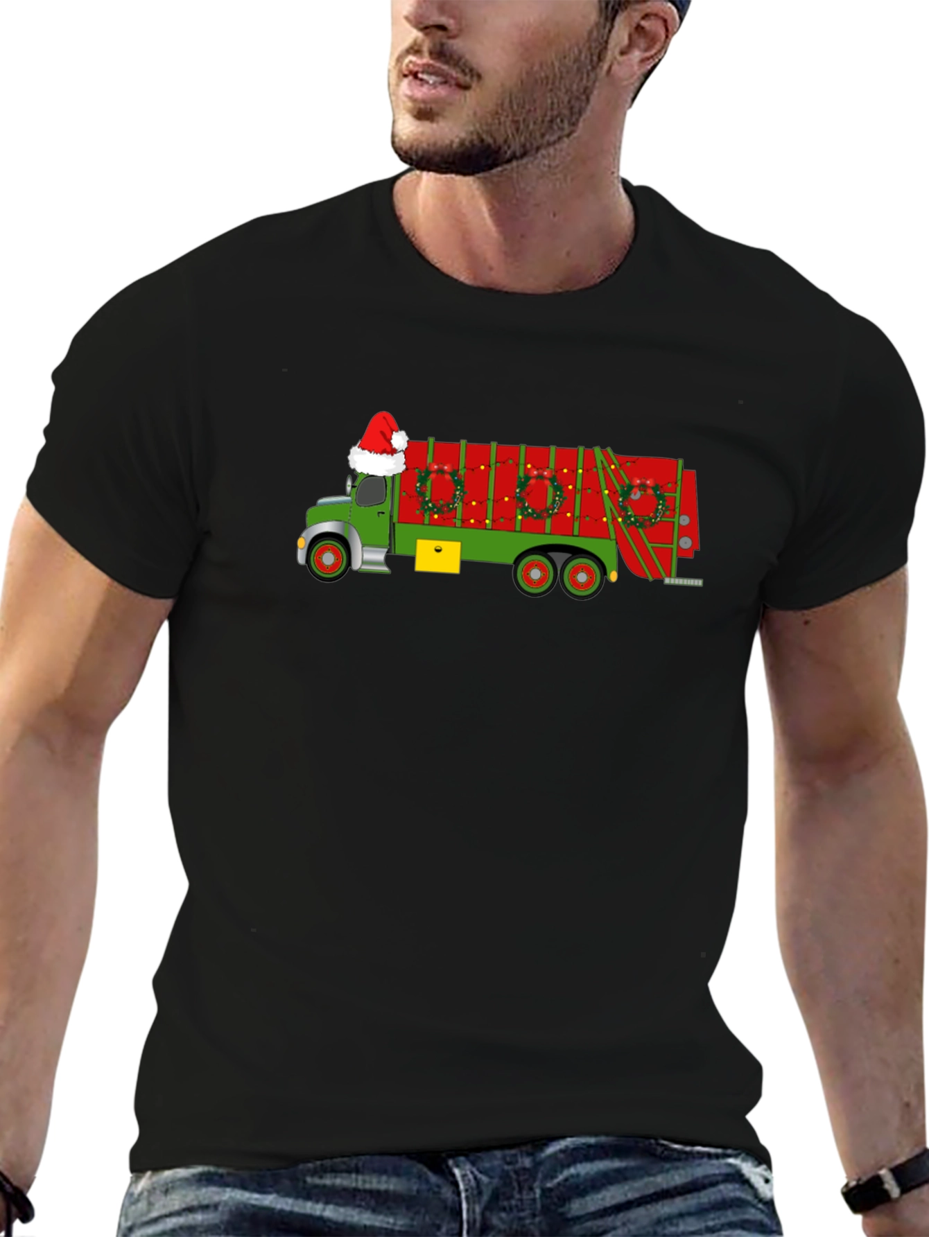 Holiday Garbage Truck T-Shirt