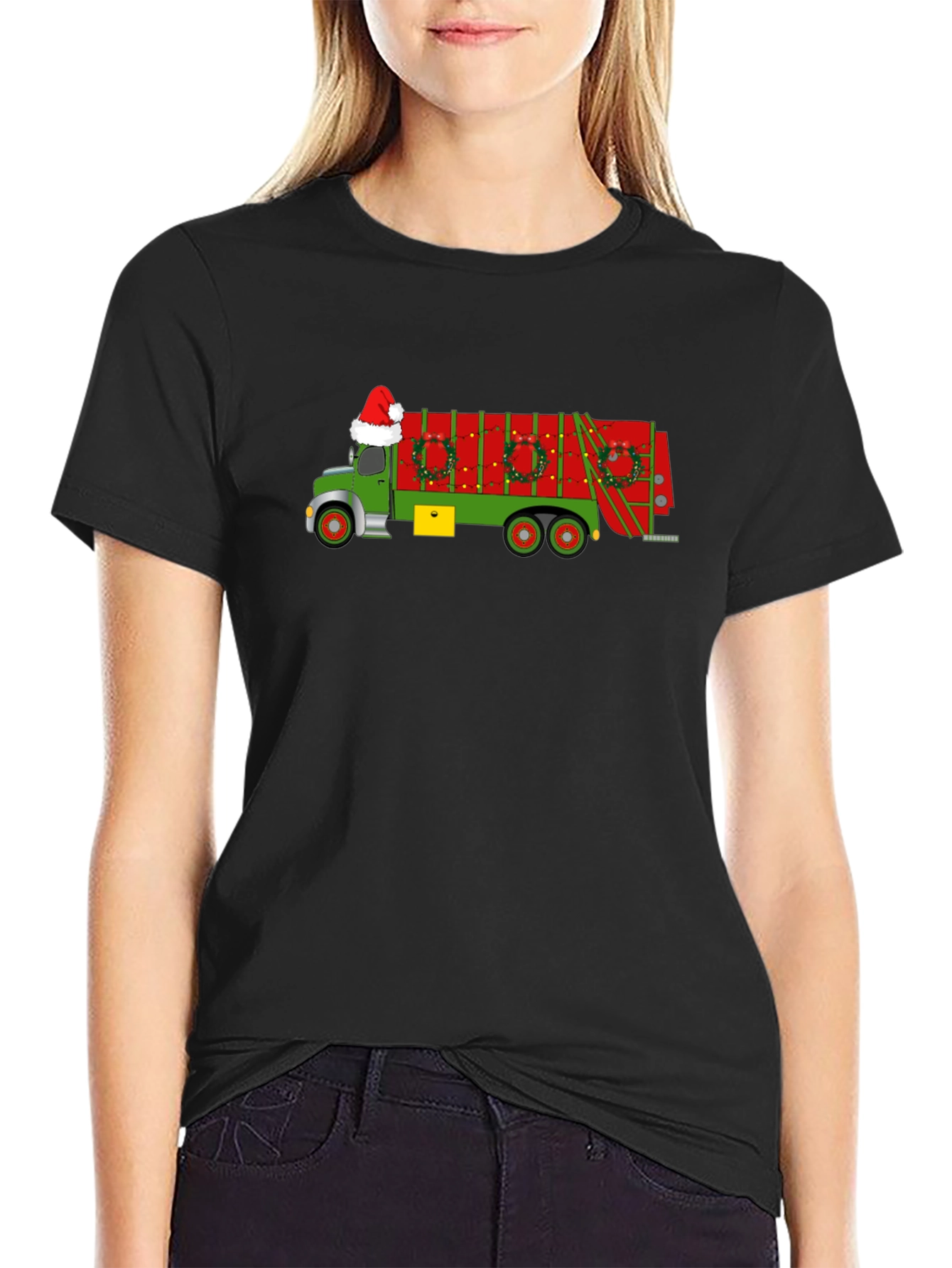 Holiday Garbage Truck T-Shirt